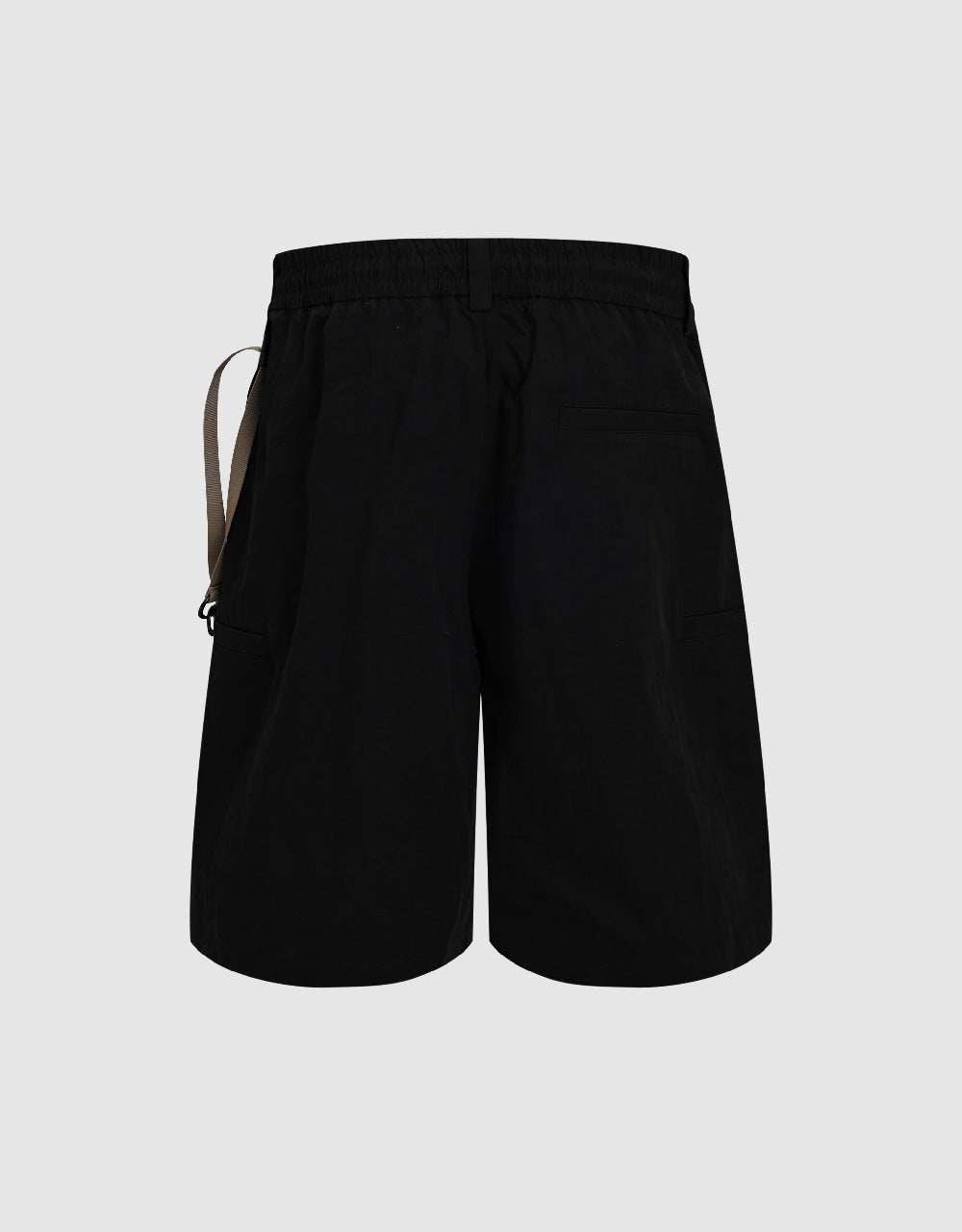 Drawstring Waist Loose Shorts