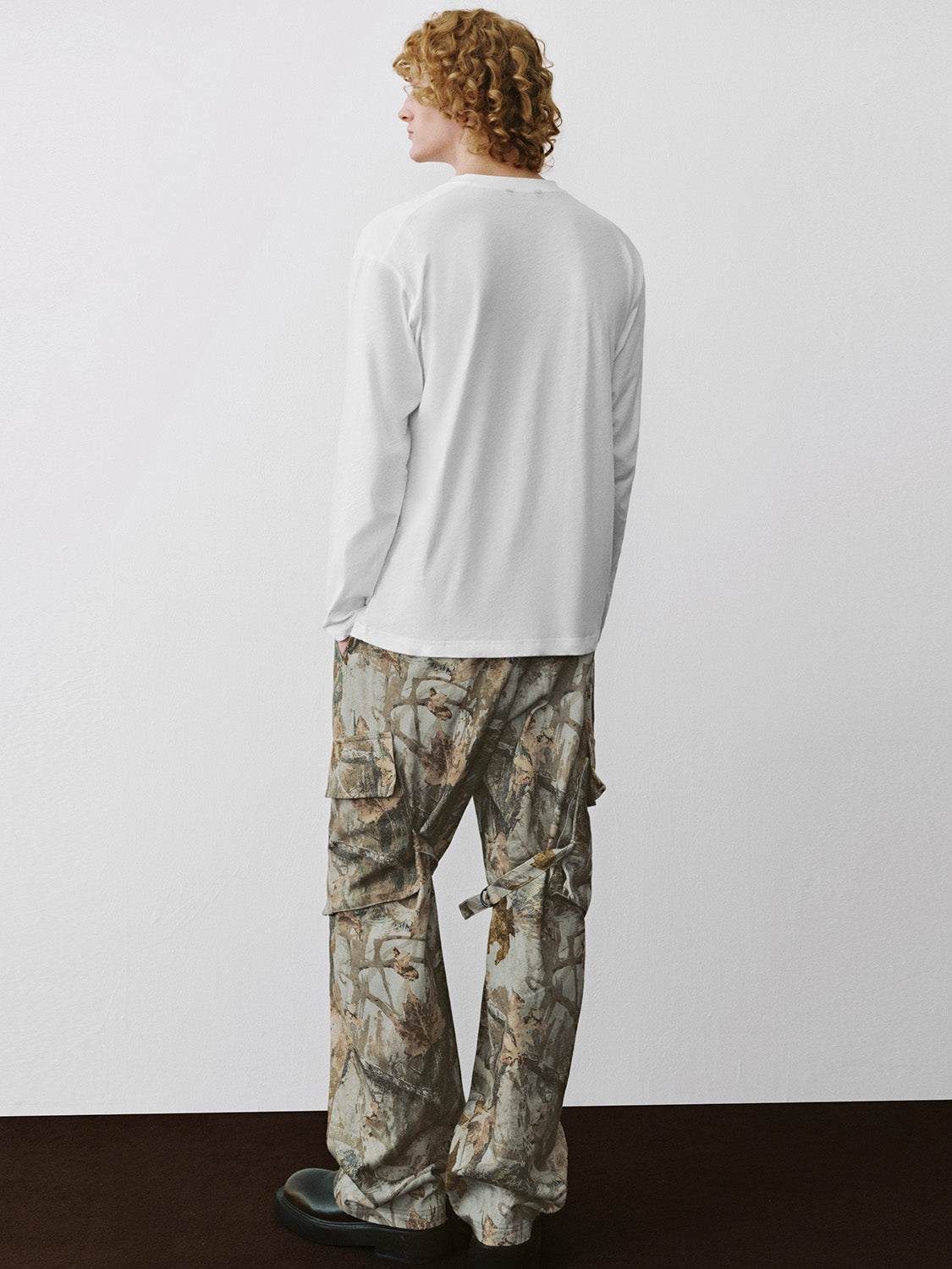 Camo Wide-Leg Pants