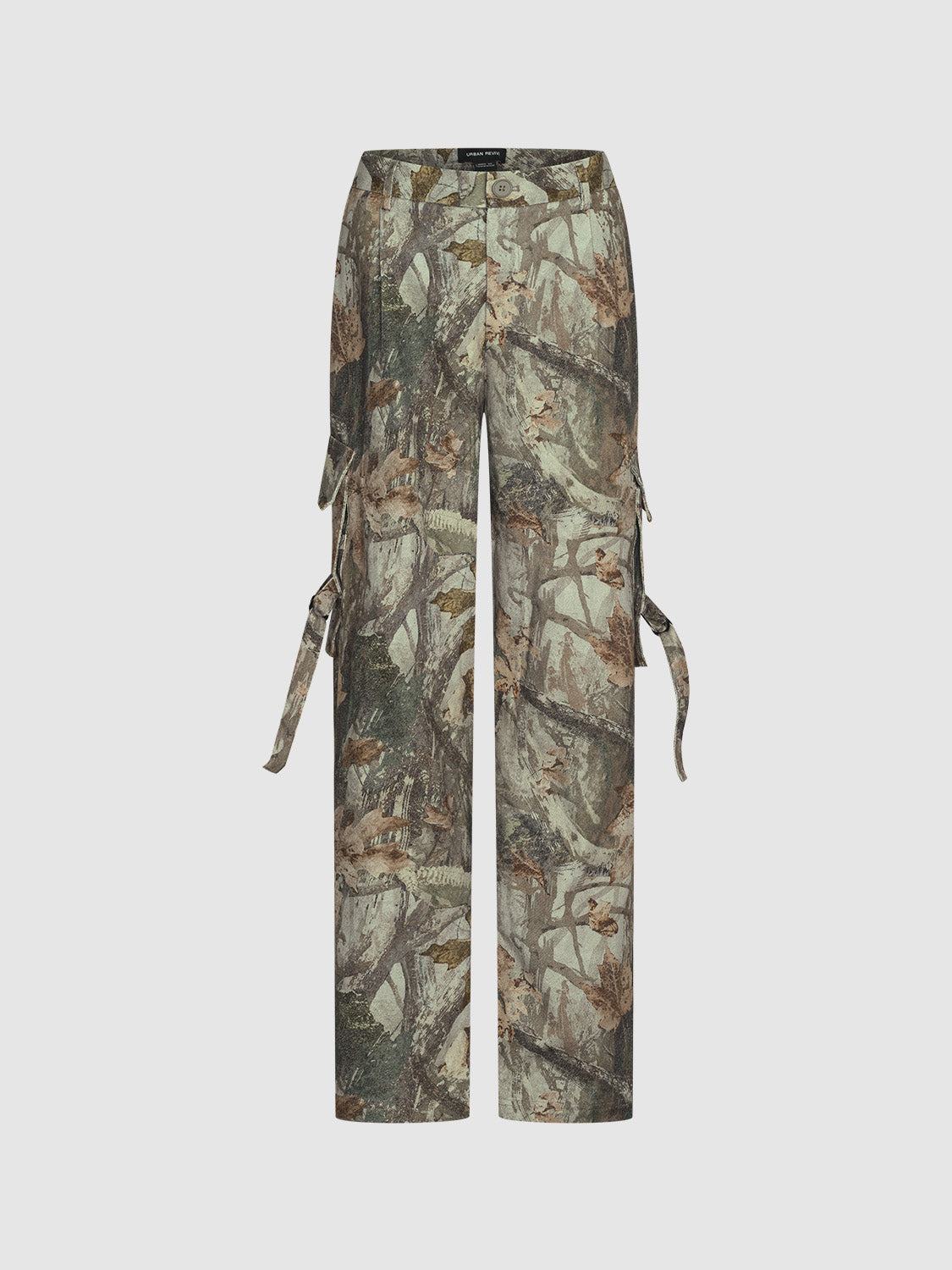 Camo Wide-Leg Pants