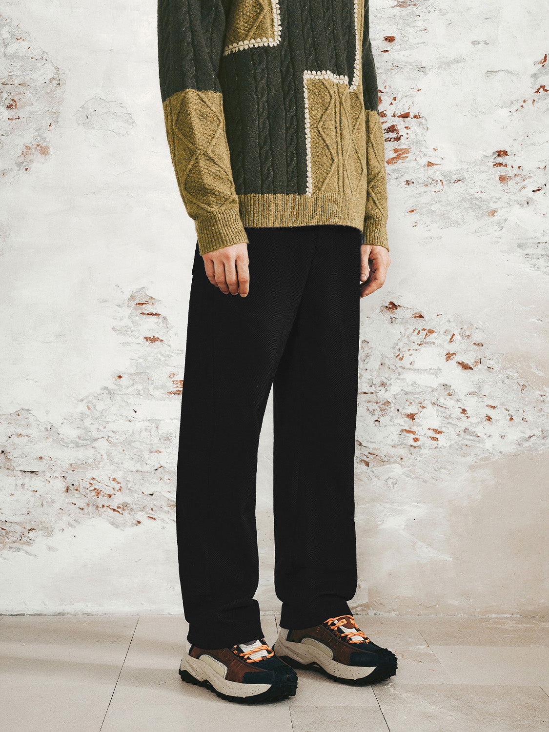 Drawstring Straight Pants