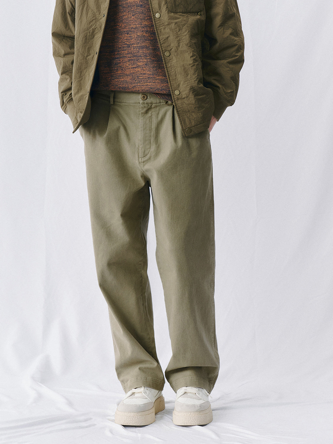 Regular Straight Pants