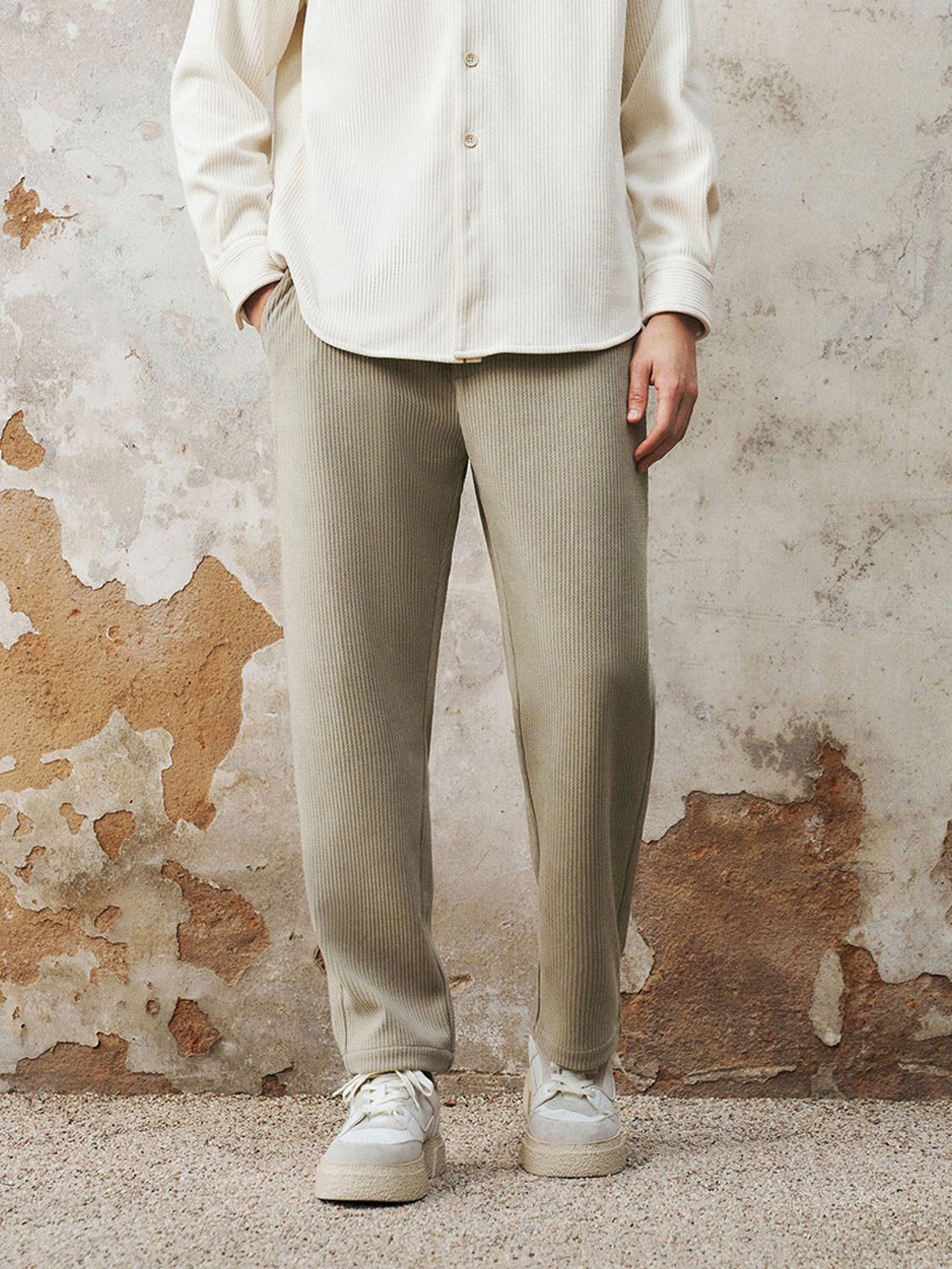 Loose Straight Pants
