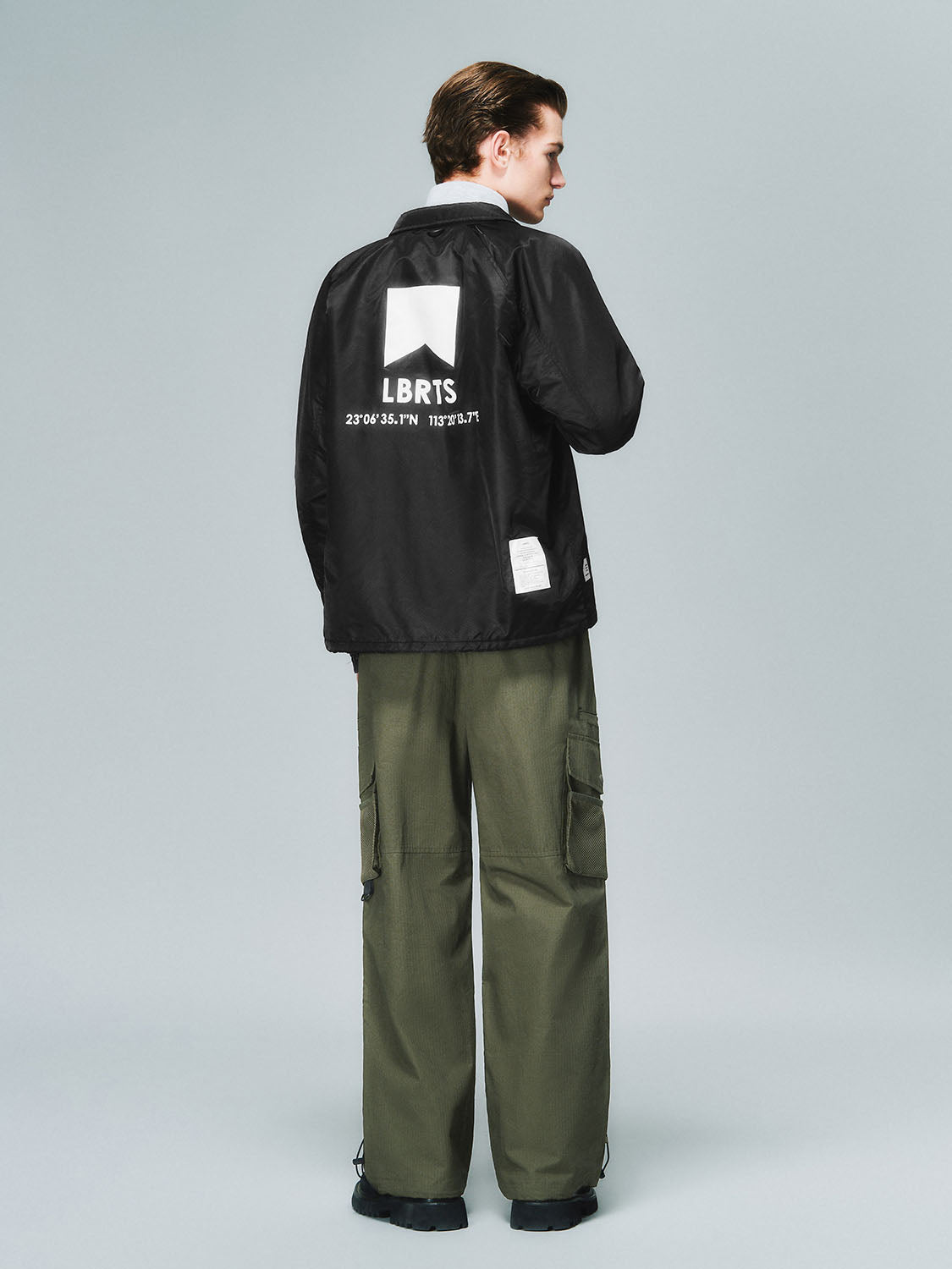 Flap Pocket Wide-Leg Pants