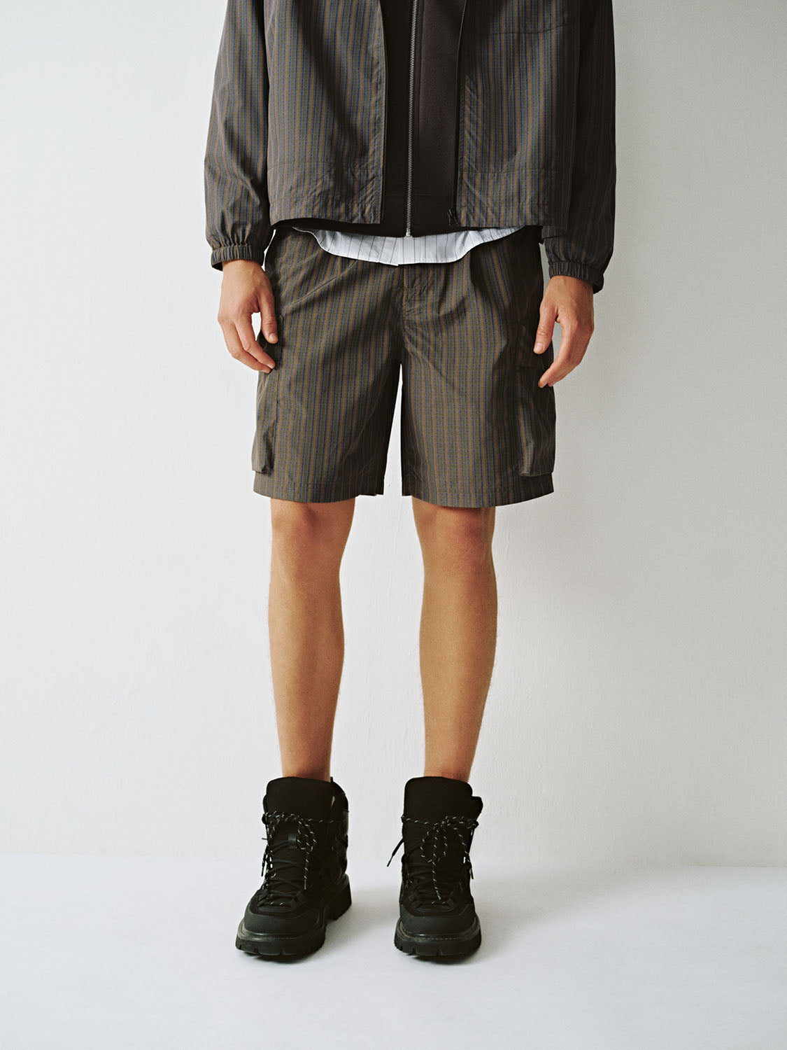 Leisure Striped Shorts