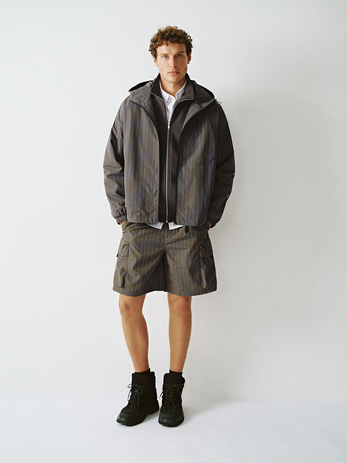 Leisure Striped Shorts