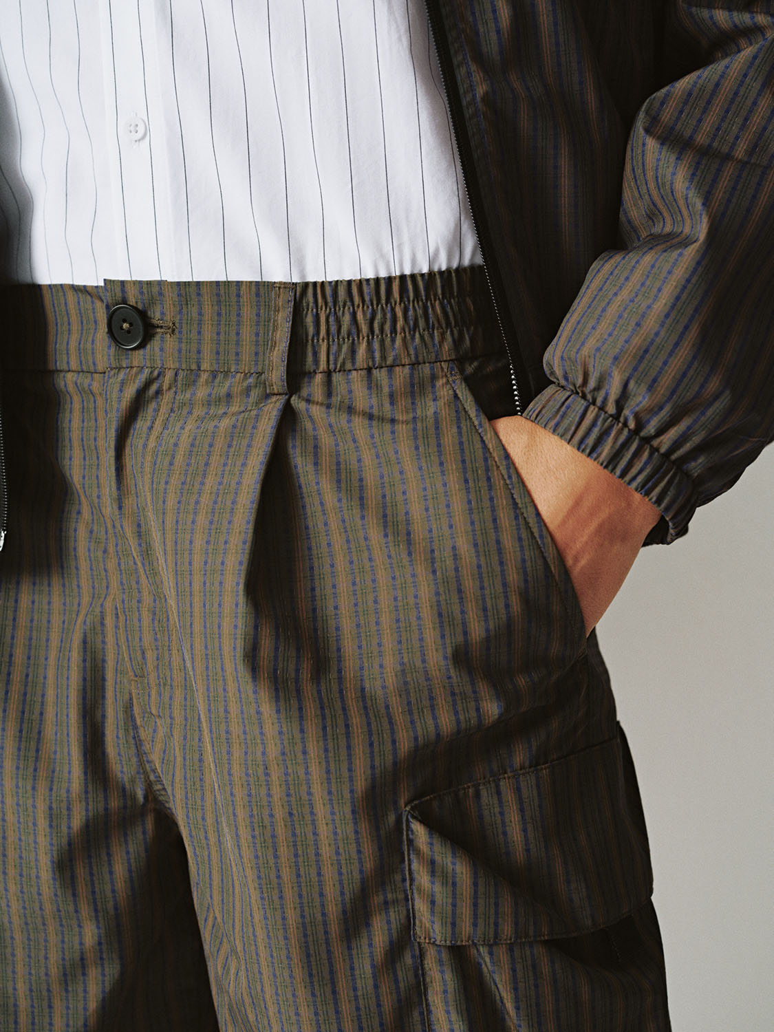 Leisure Striped Shorts