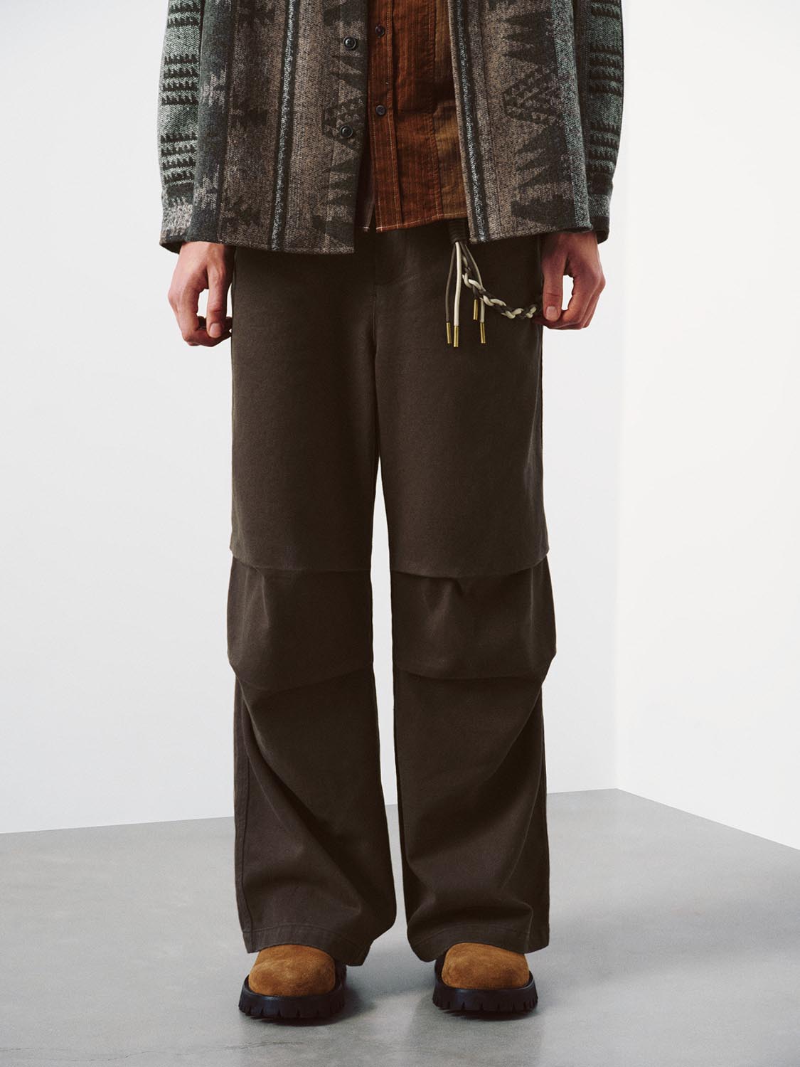 Wide Leg Cargo Pants