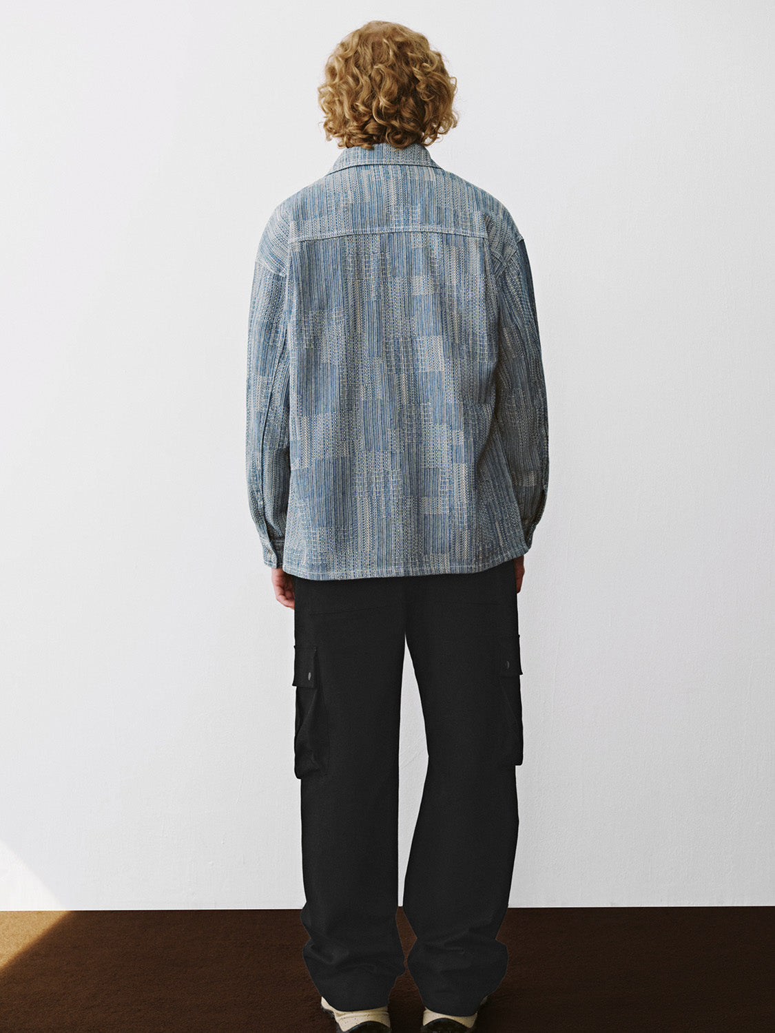 Bottom Up Loose Denim Shirts