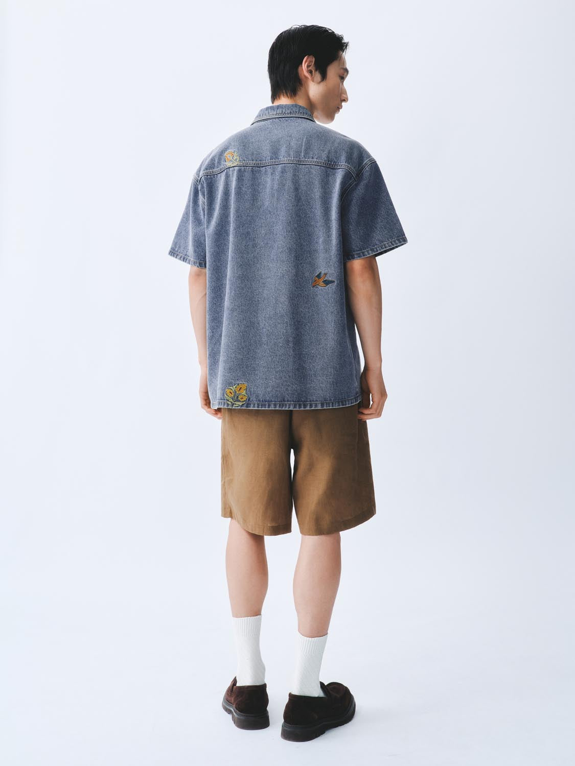 Denim Short Sleeve Shirts