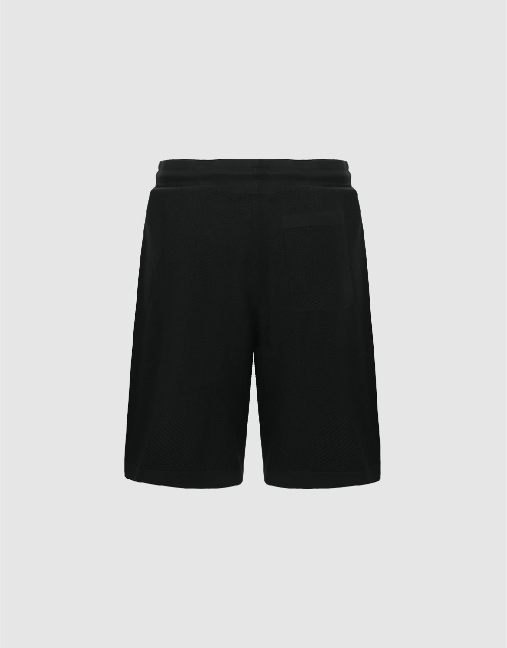 Drawstring Waist Knitted Shorts