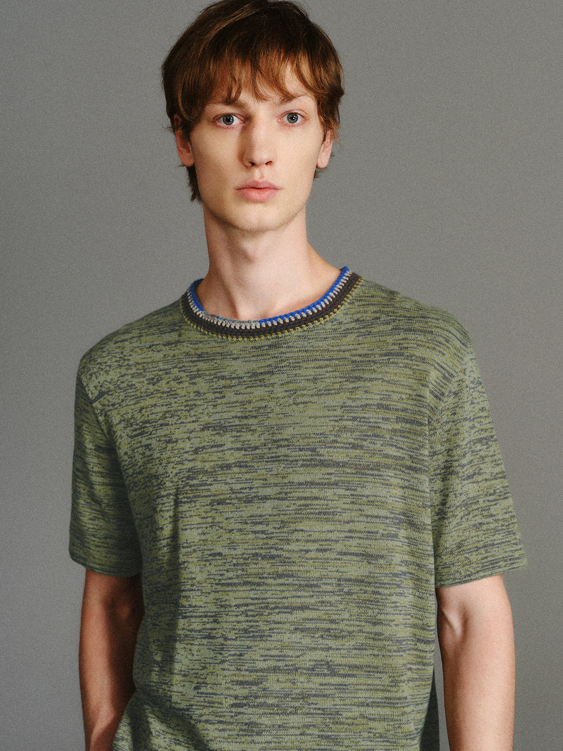 Knitted Short Sleeve T-Shirts