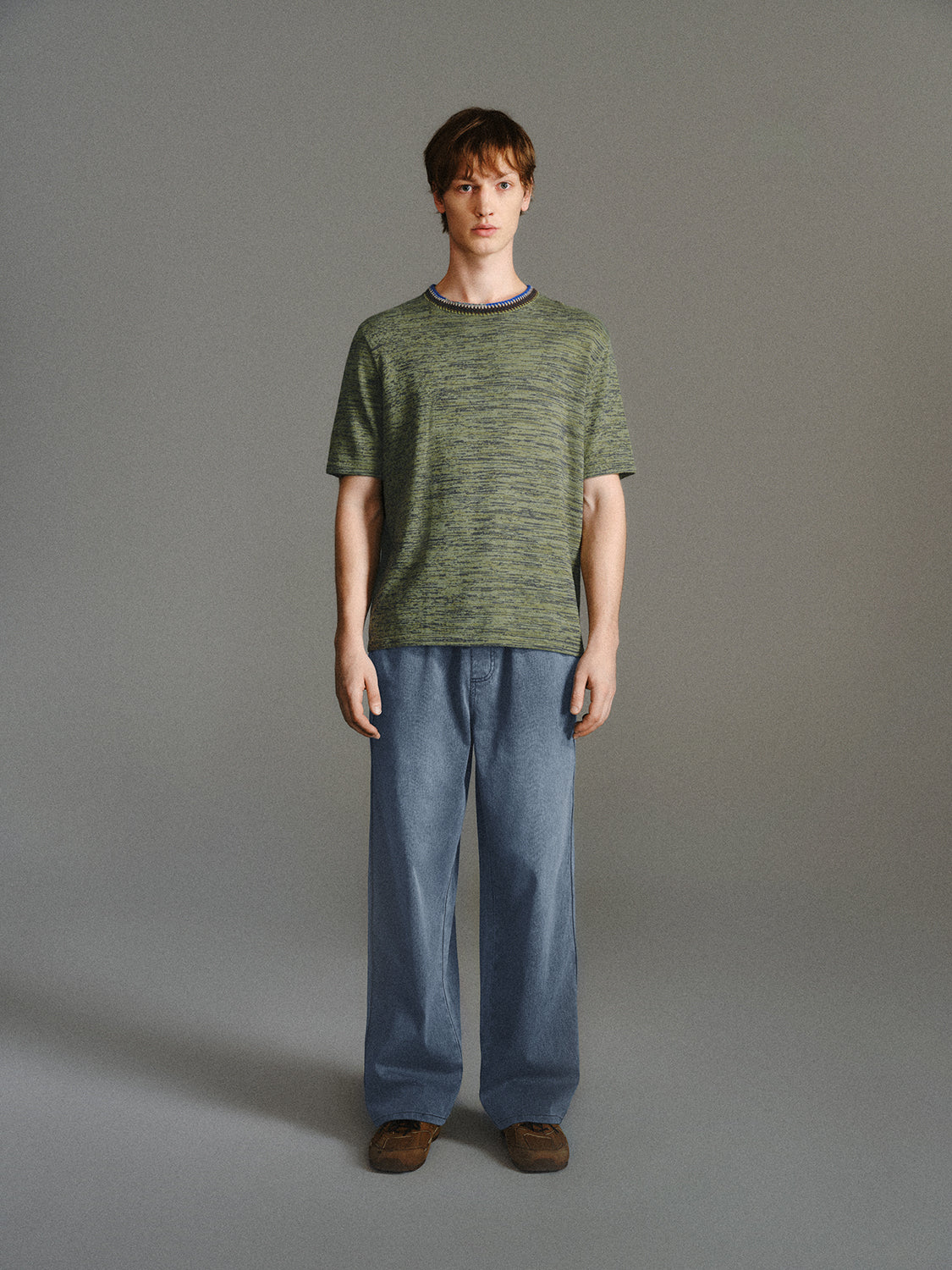 Knitted Short Sleeve T-Shirts