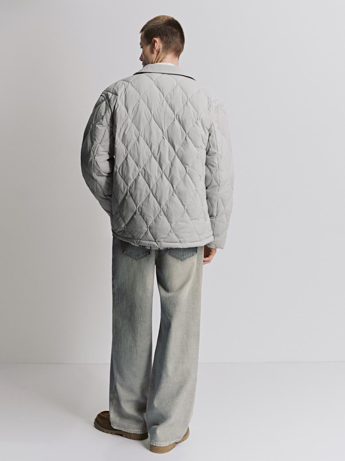 Flap Pocket Puffer Padded Jackets