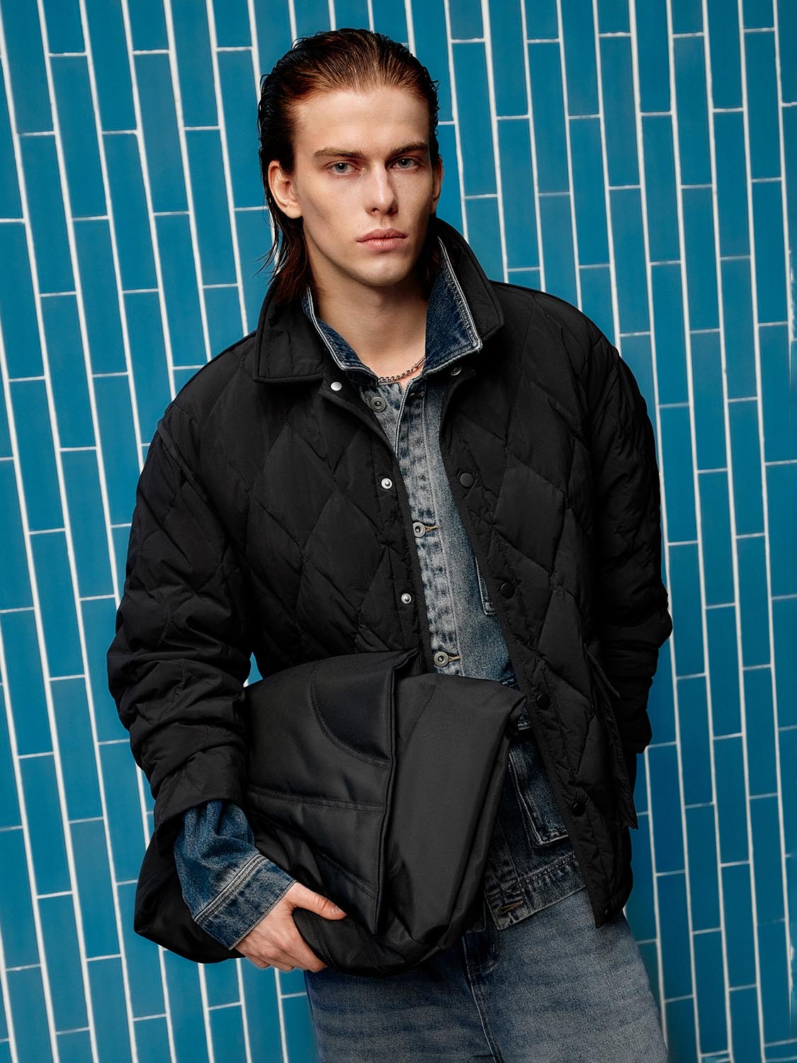 Flap Pocket Puffer Padded Jackets