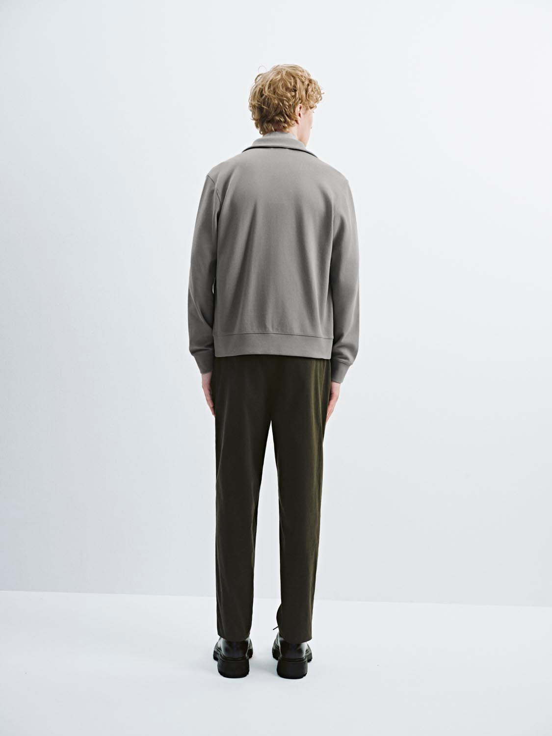 Stand Collar Zip Up Jackets