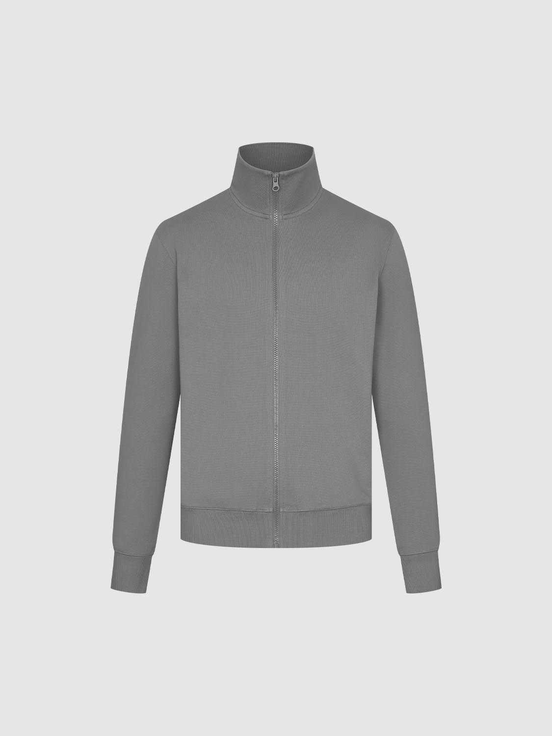 Stand Collar Zip Up Jackets