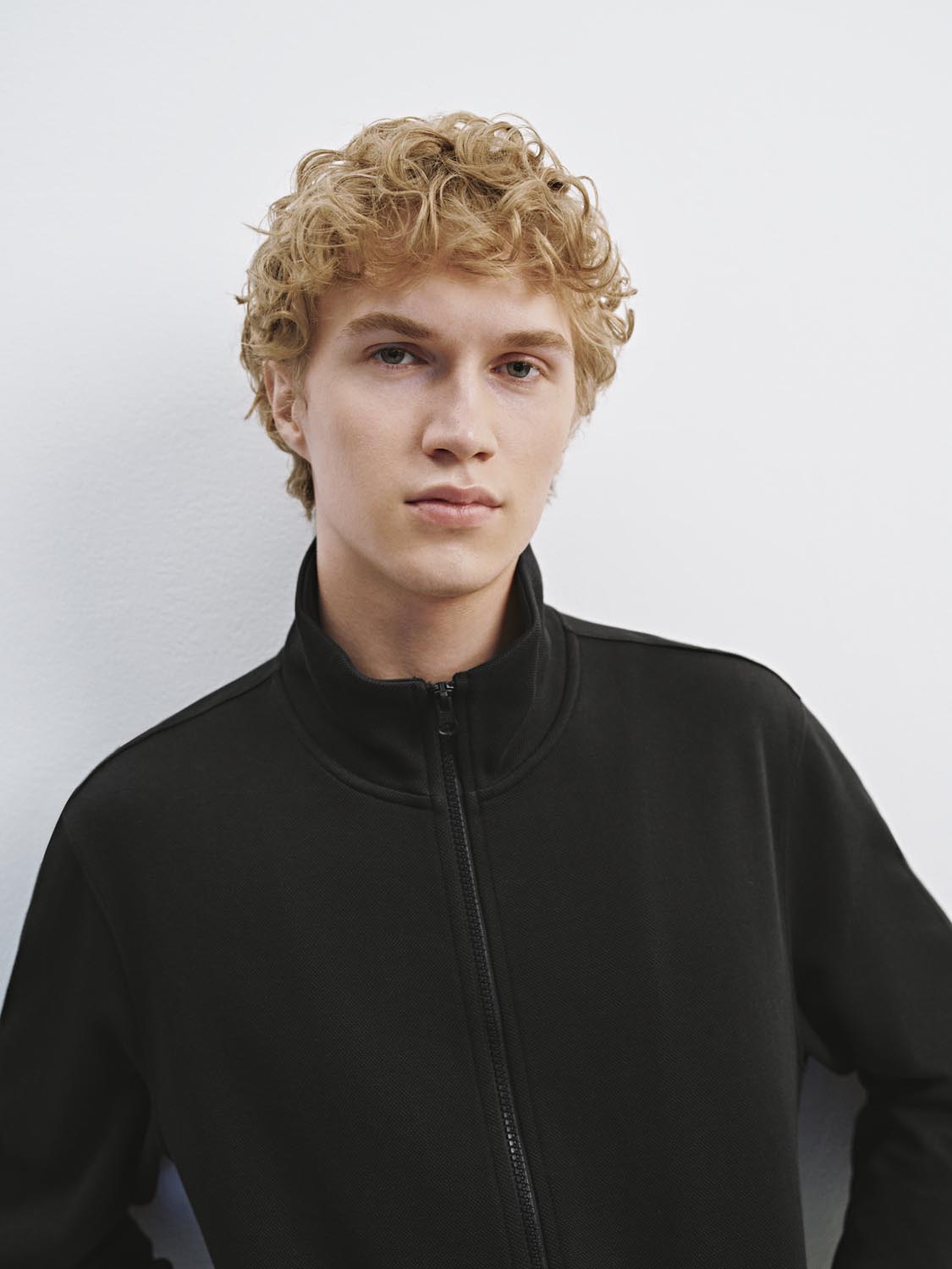 Stand Collar Zip Up Jackets