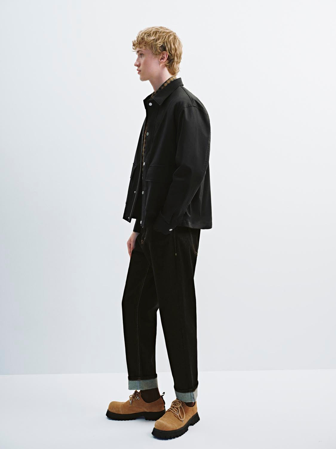 Button Zip Up Jackets