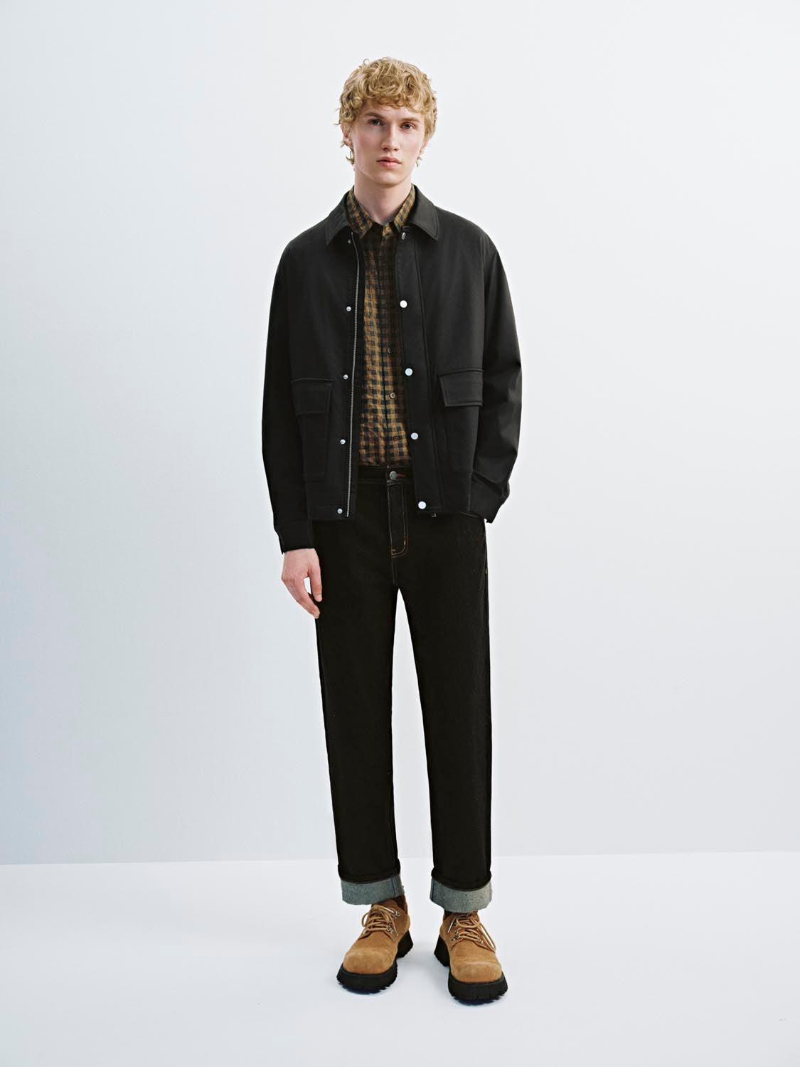 Button Zip Up Jackets