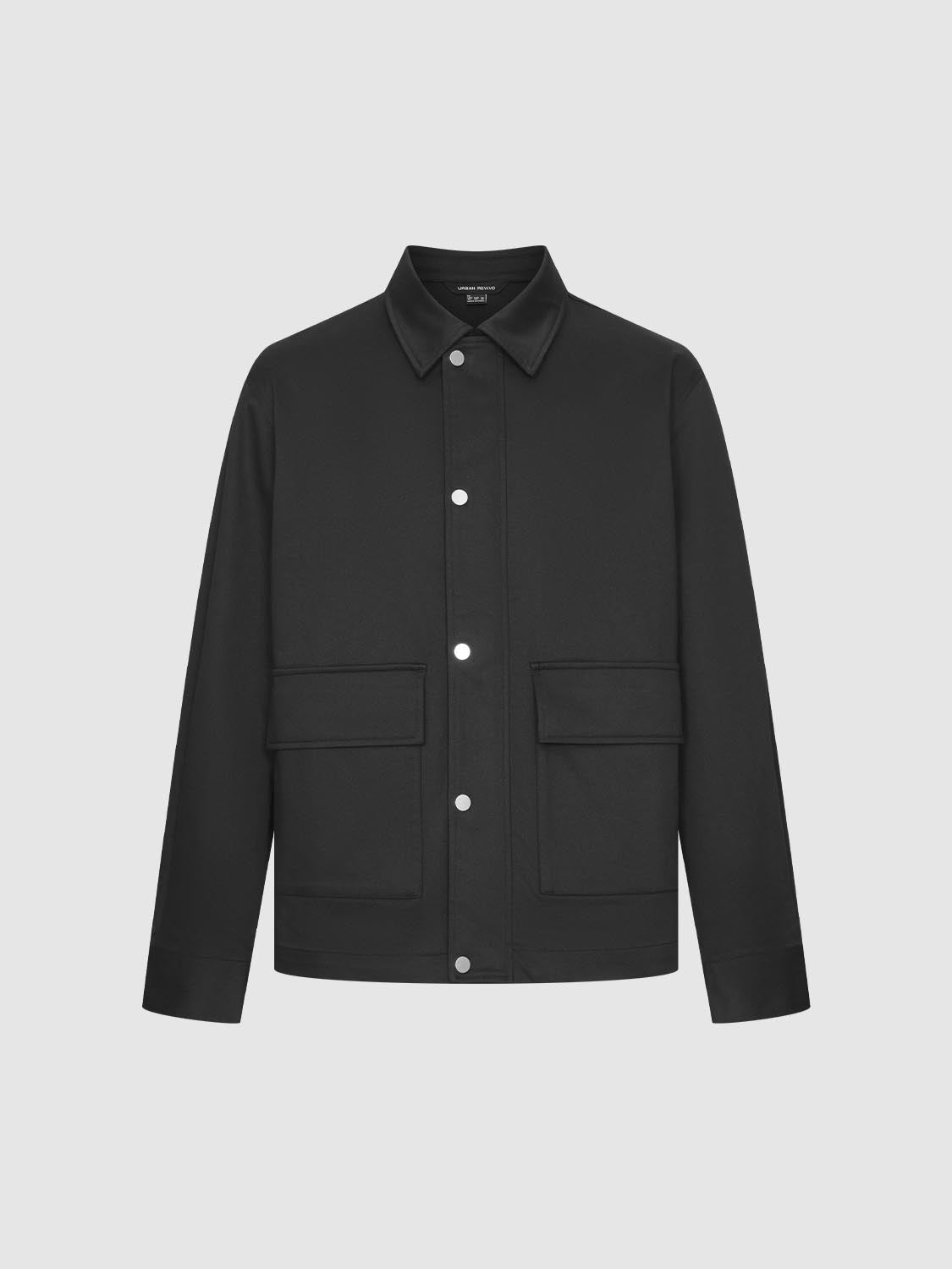 Button Zip Up Jackets