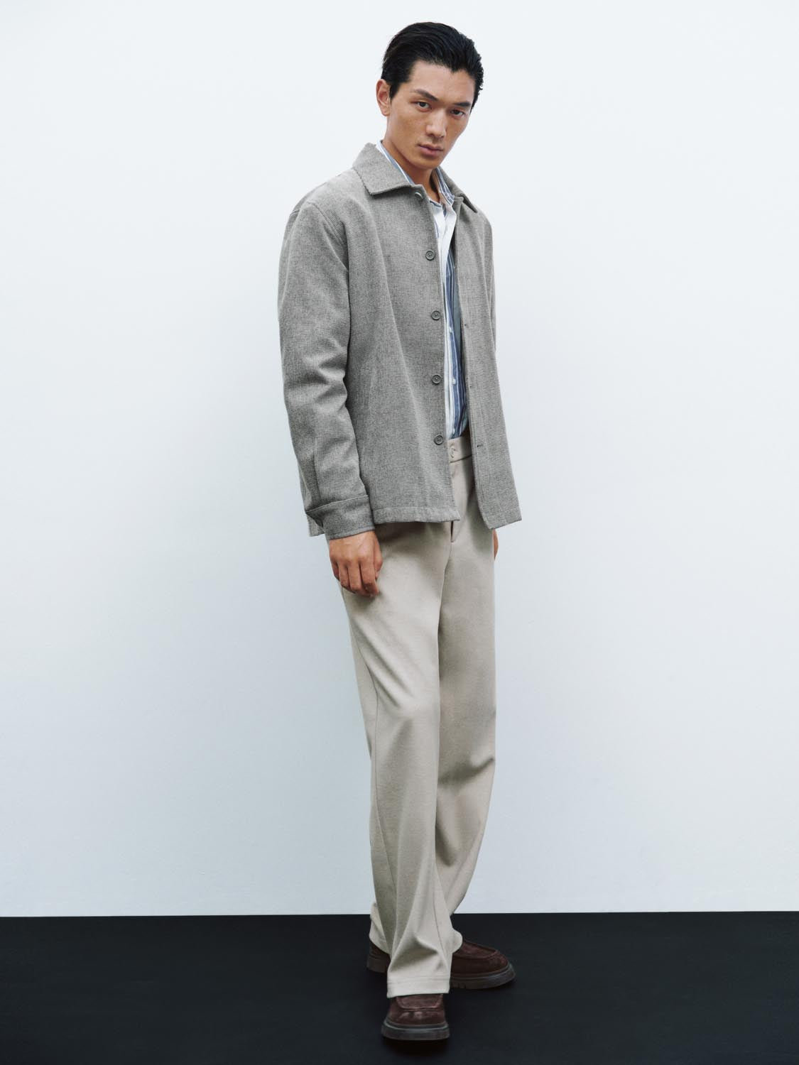 Collared Trench Coat Jackets