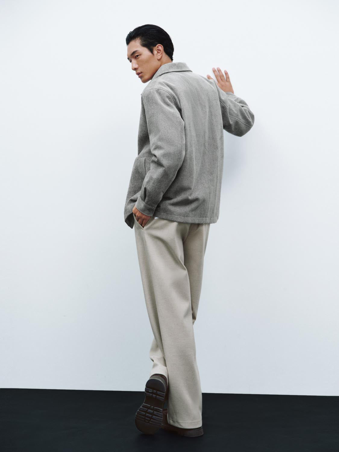 Collared Trench Coat Jackets