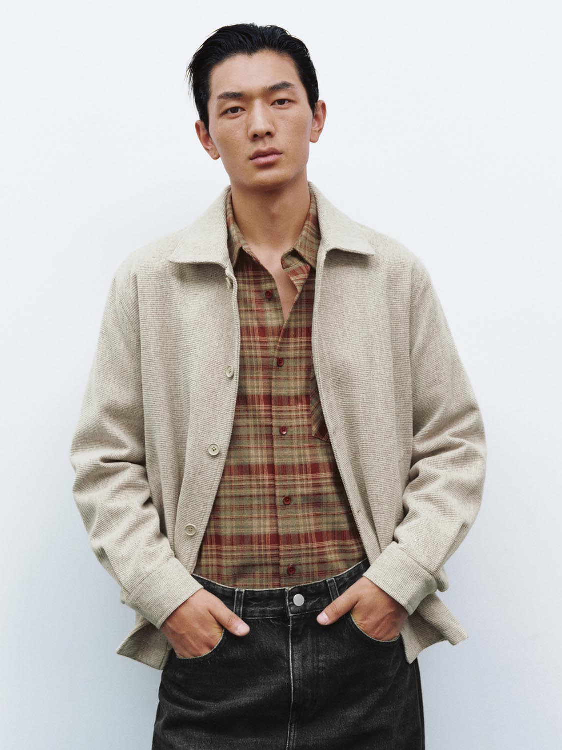 Collared Trench Coat Jackets