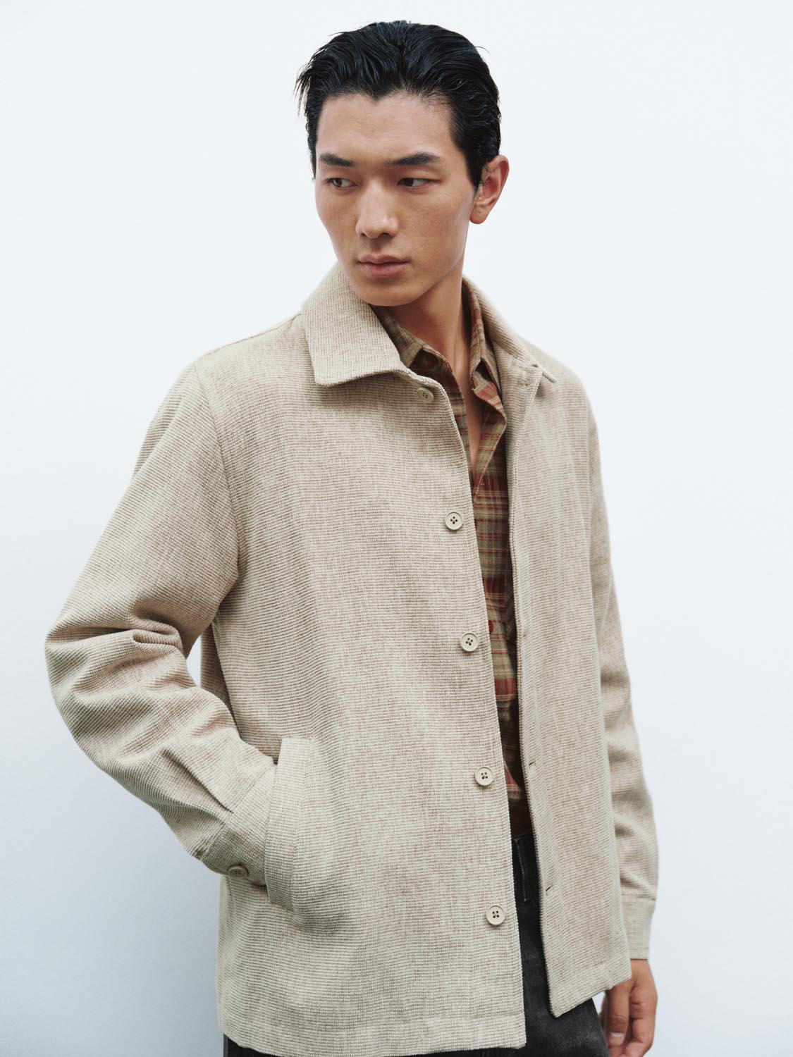 Collared Trench Coat Jackets