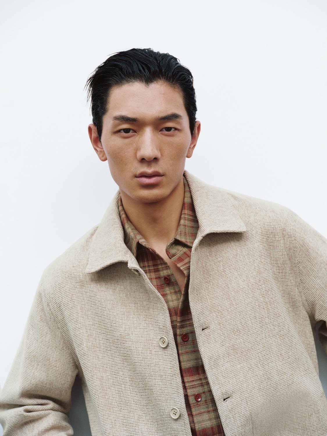 Collared Trench Coat Jackets