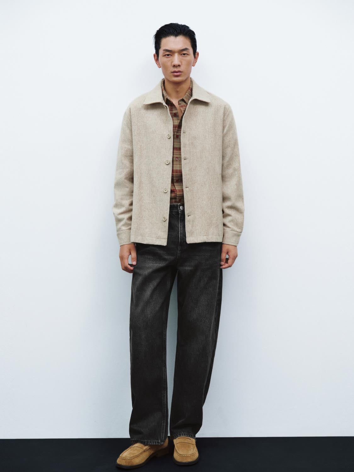 Collared Trench Coat Jackets