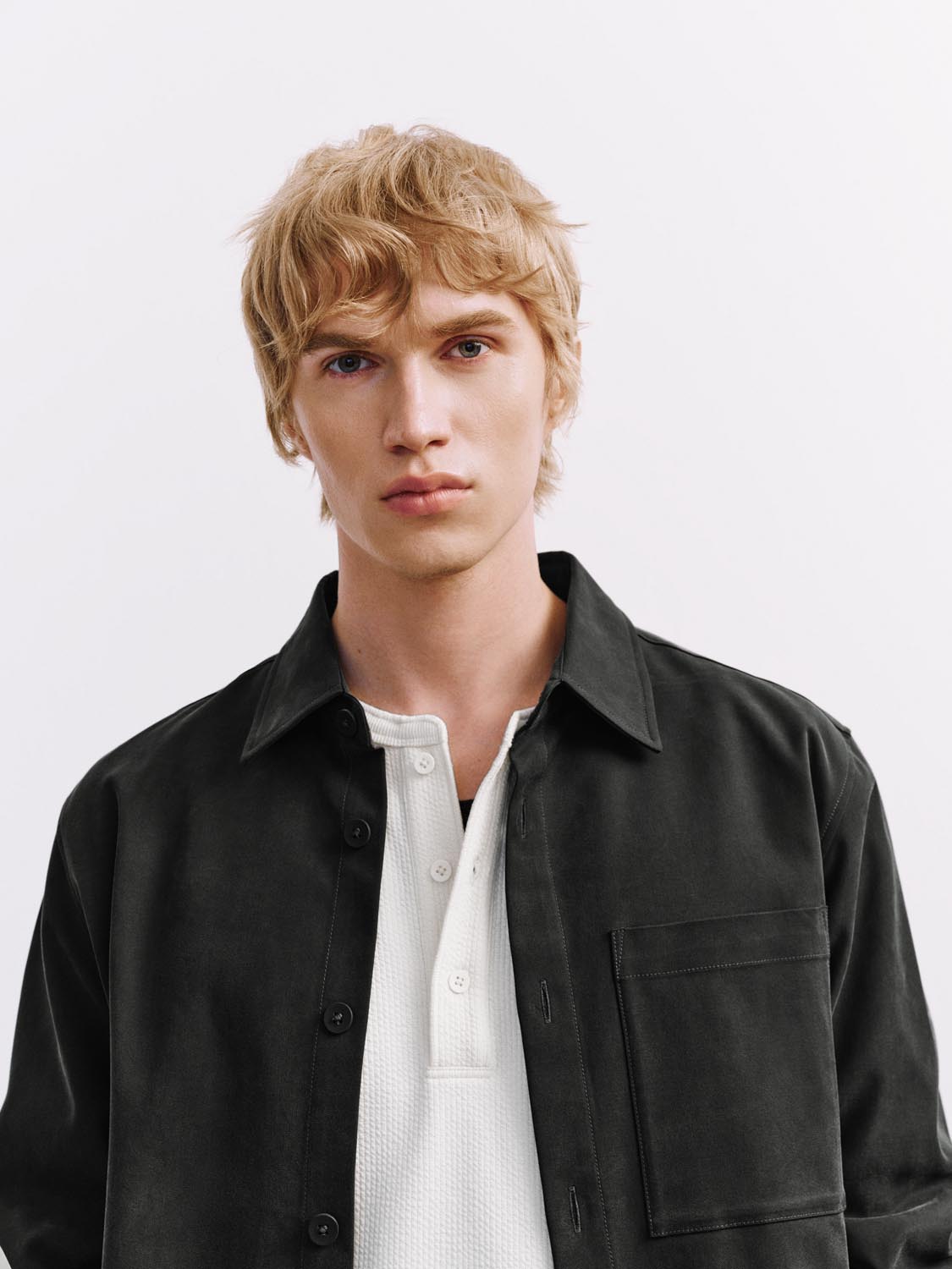 Patch Pocket Basic Shirts