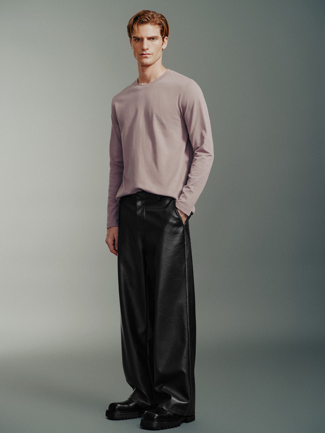 Crew Neck Straight T-Shirt