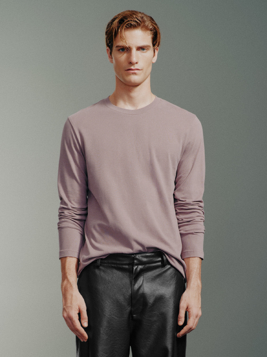 Crew Neck Straight T-Shirt