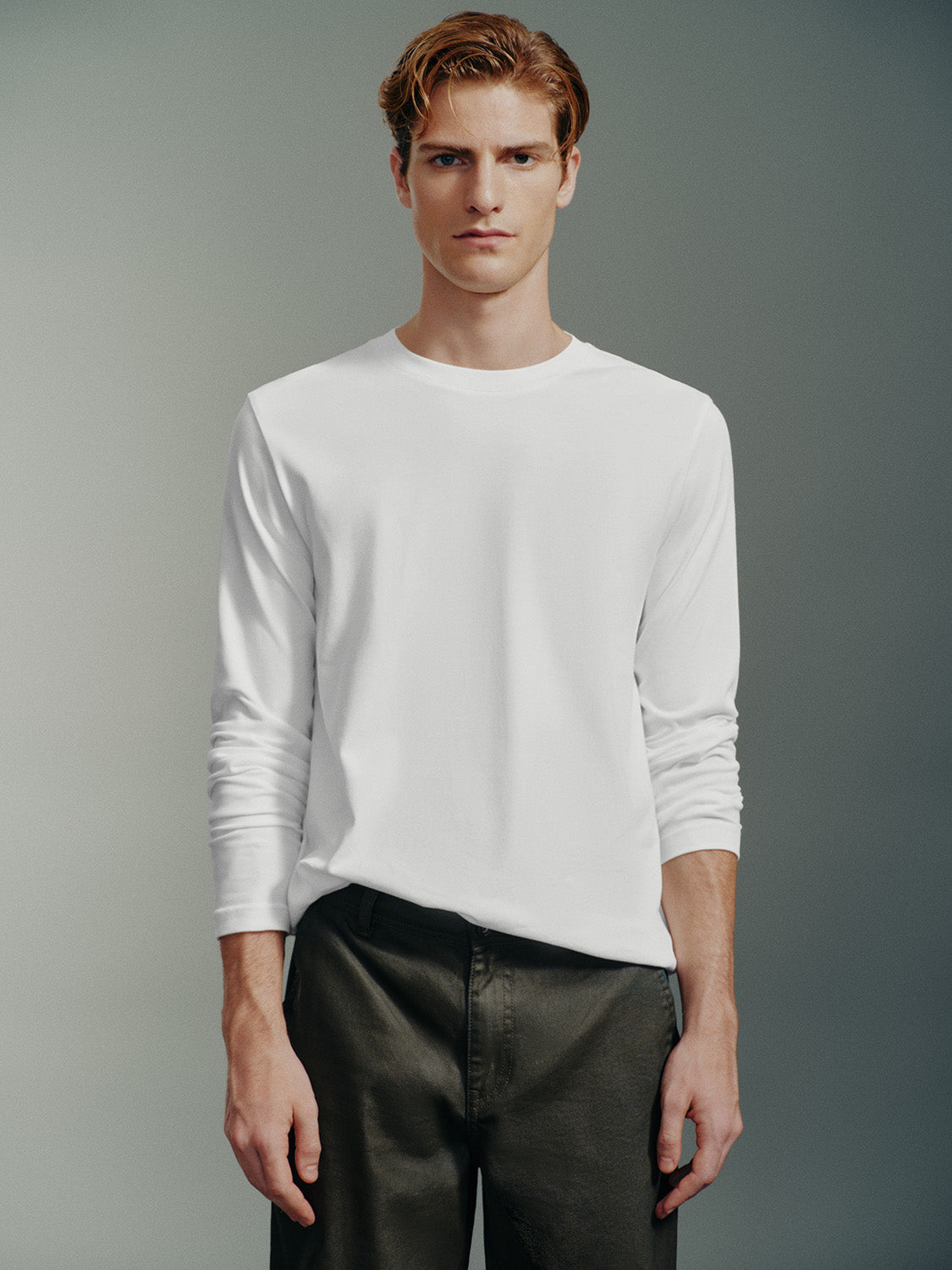 Crew Neck Straight T-Shirt