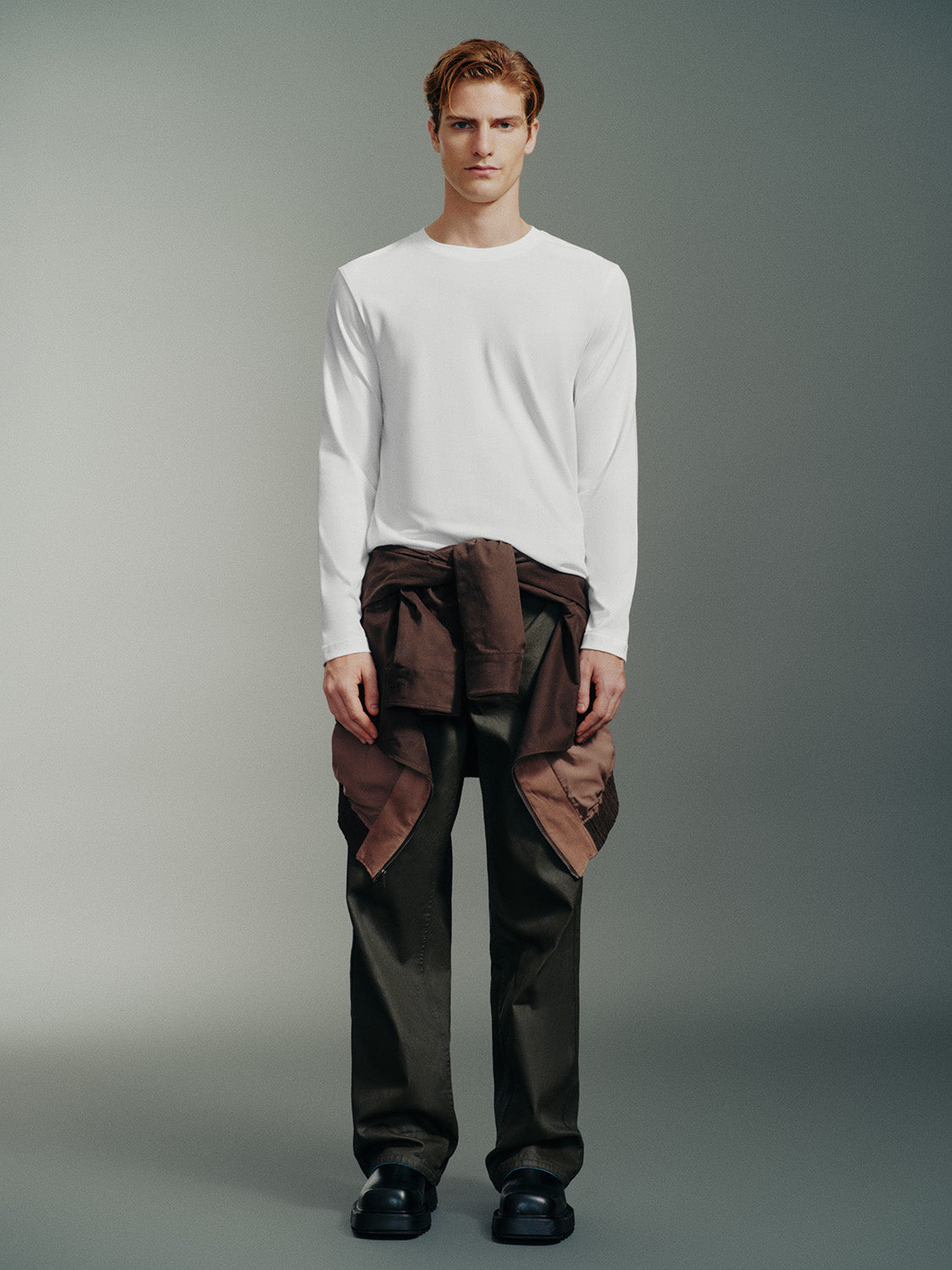 Crew Neck Straight T-Shirt