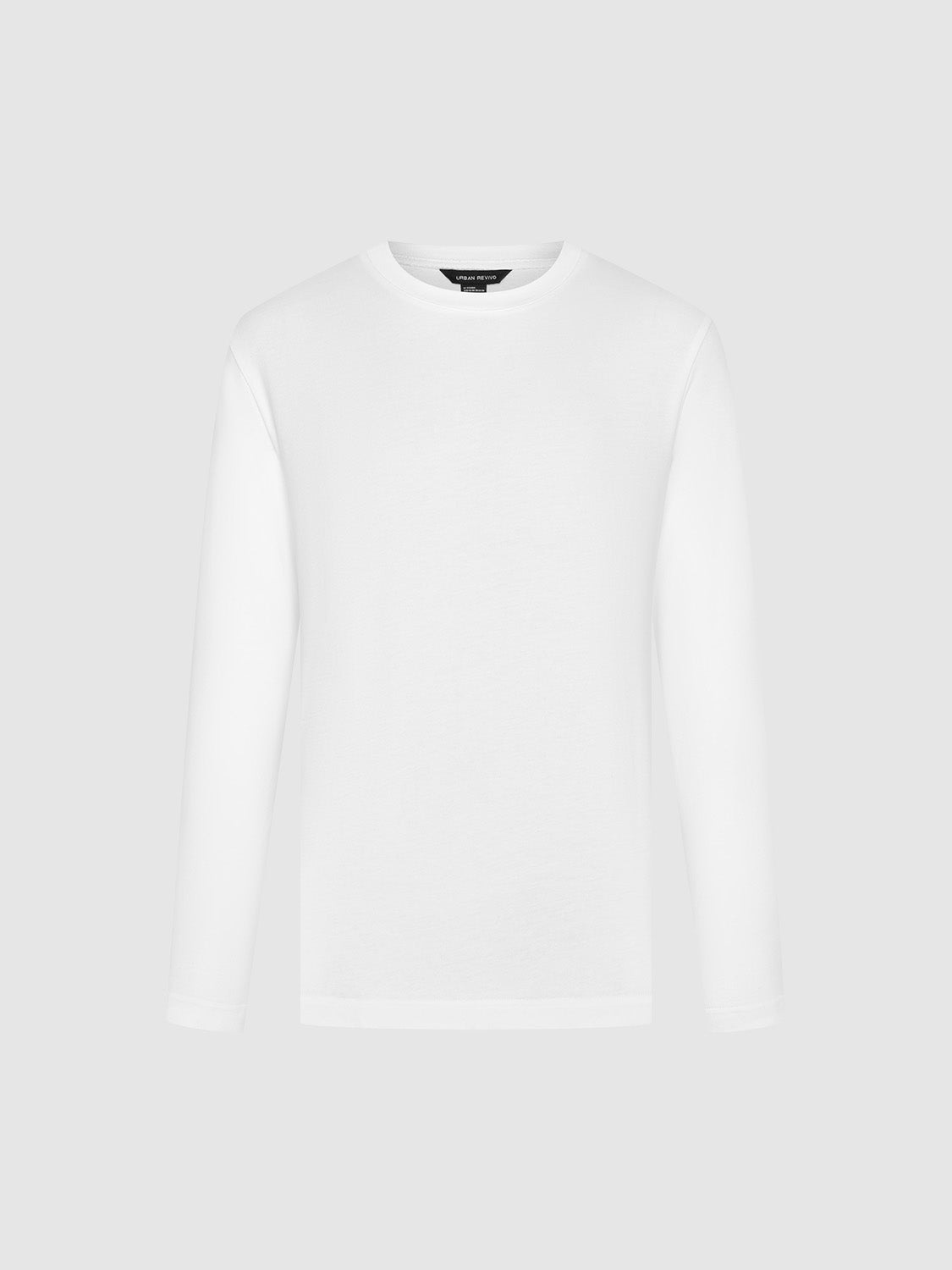 Crew Neck Straight T-Shirt