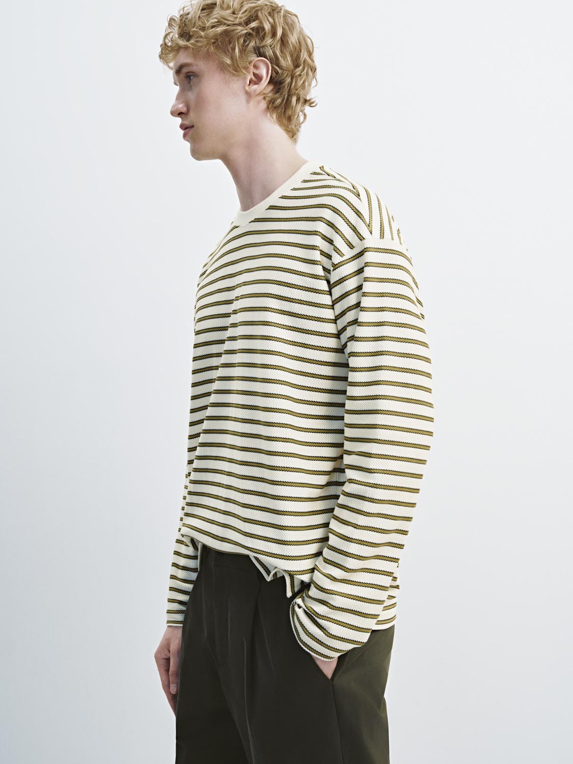 Stripped Long Sleeve T-Shirts