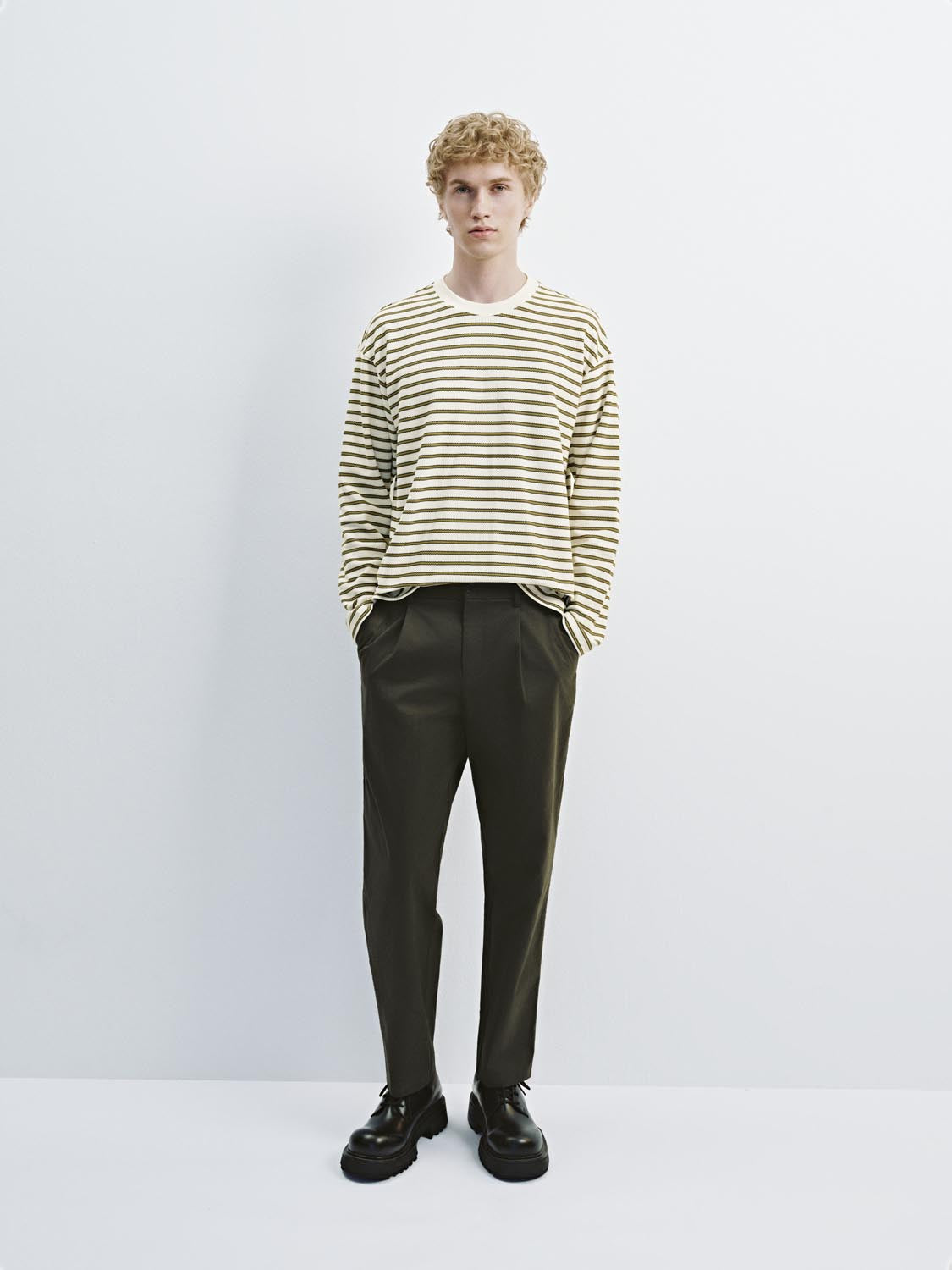 Stripped Long Sleeve T-Shirts