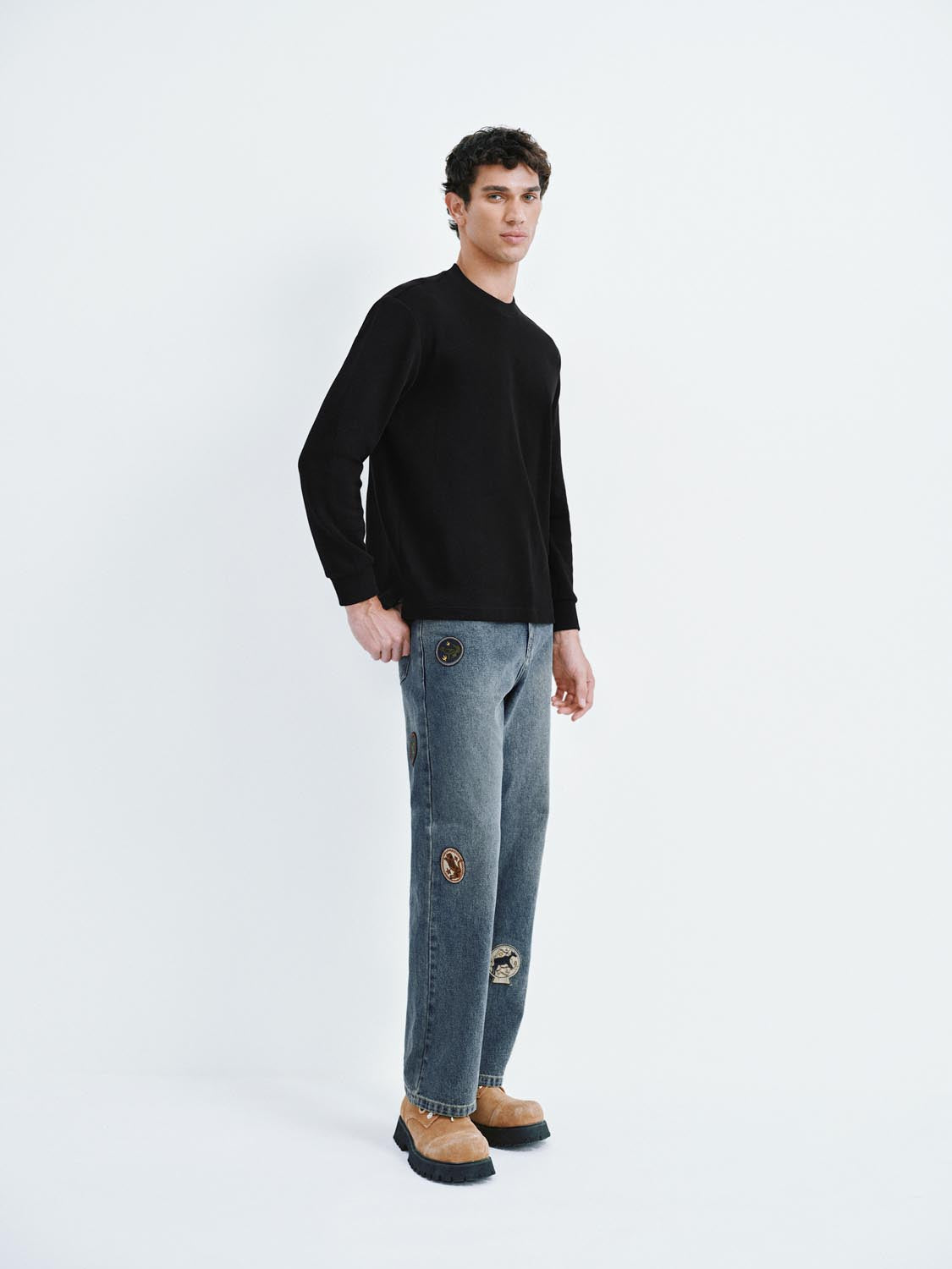 Basic Crew Neck Sweatshirts