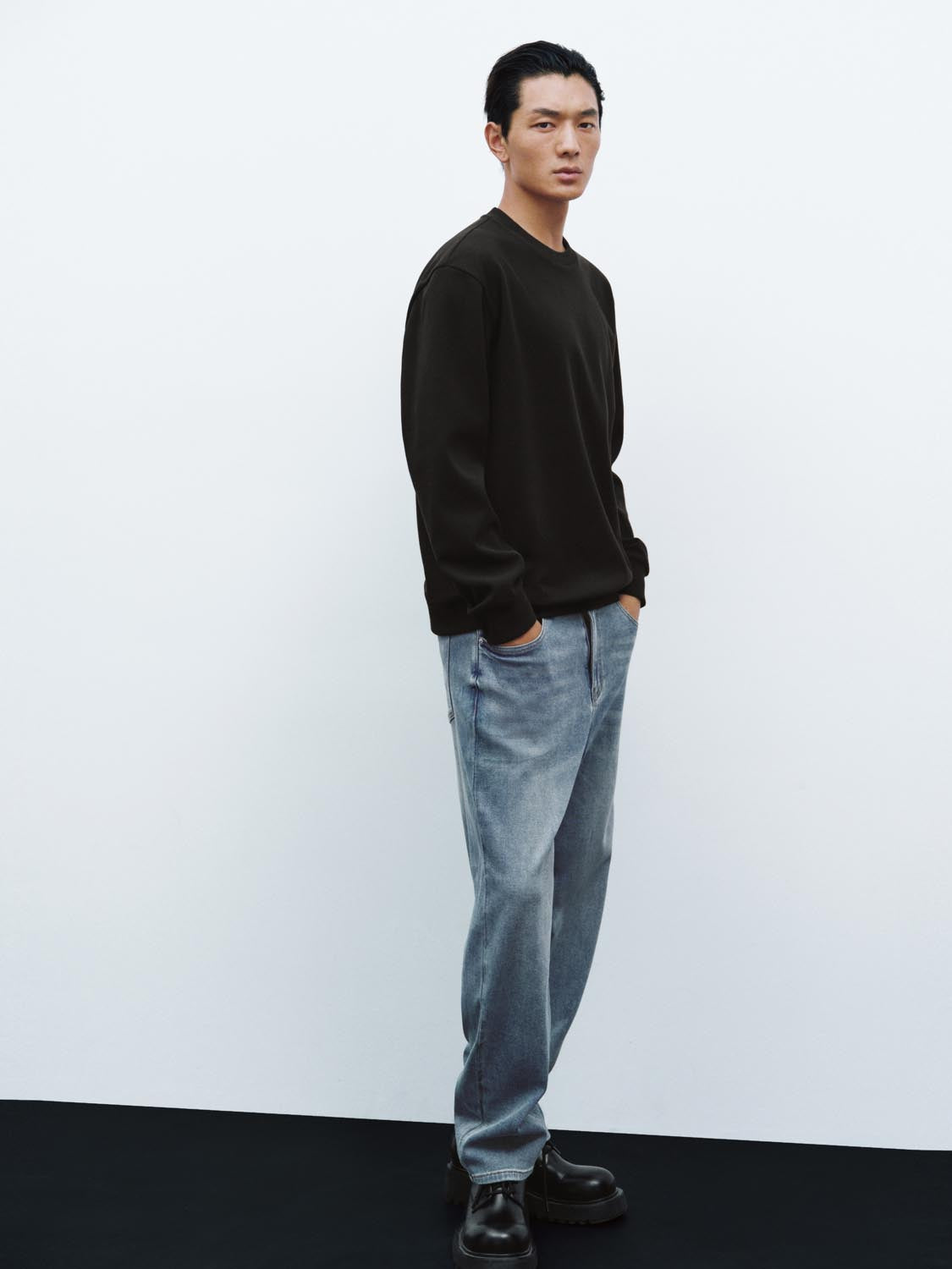 Basic Crew Neck Sweatshirts