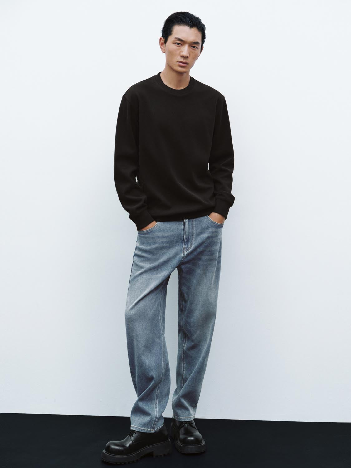 Basic Crew Neck Sweatshirts