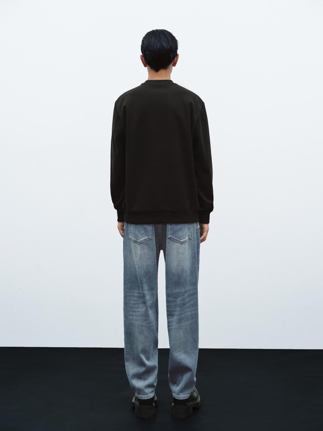 Basic Crew Neck Sweatshirts