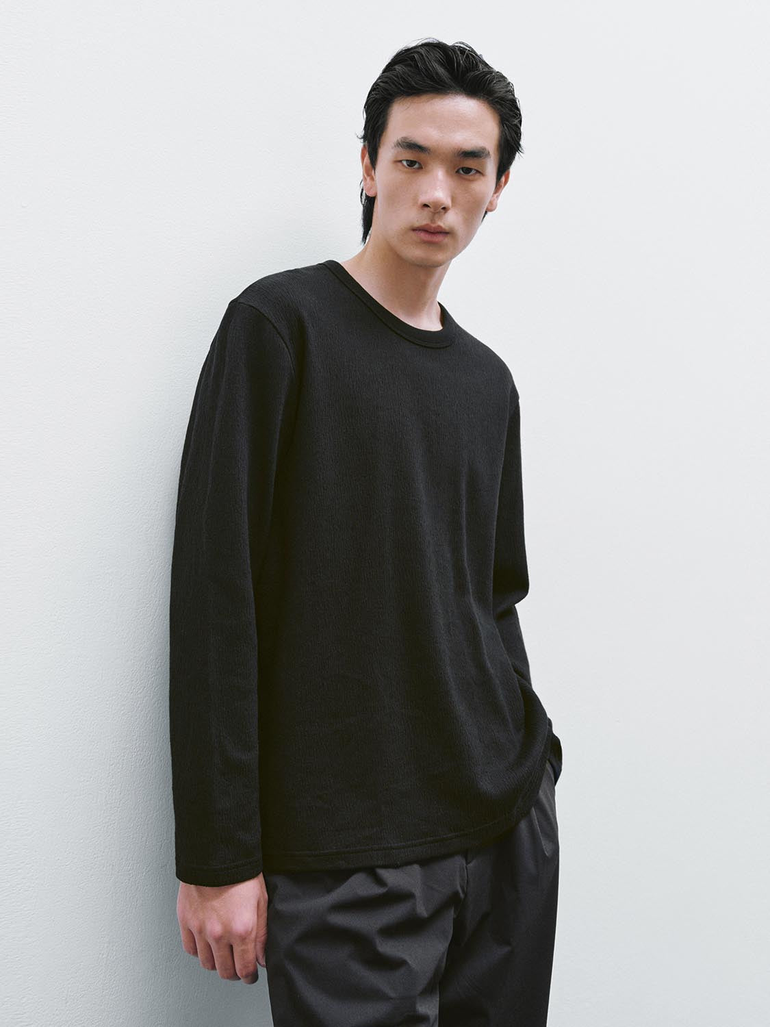 Crew Neck Long Sleeve T-Shirts