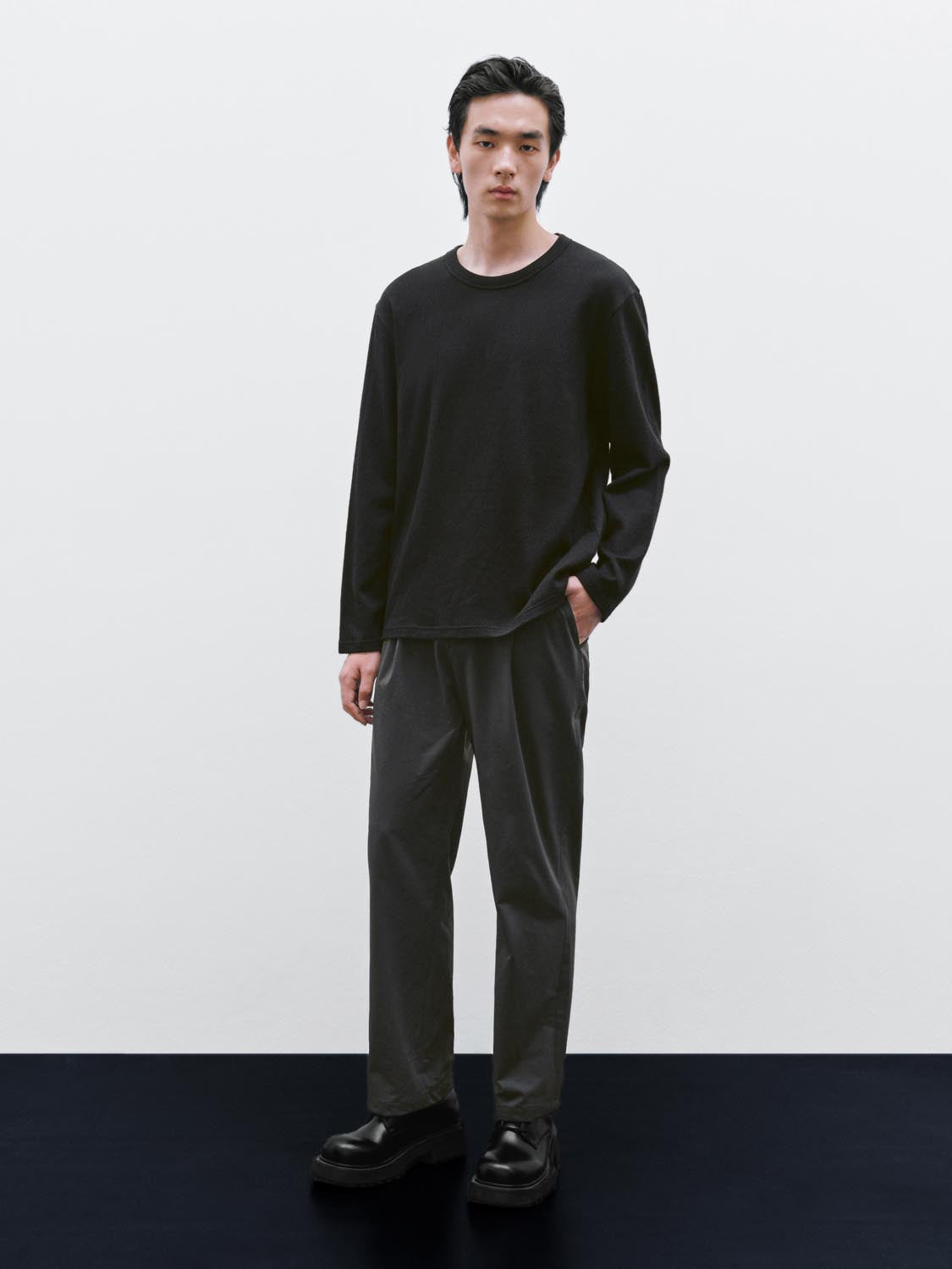 Crew Neck Long Sleeve T-Shirts