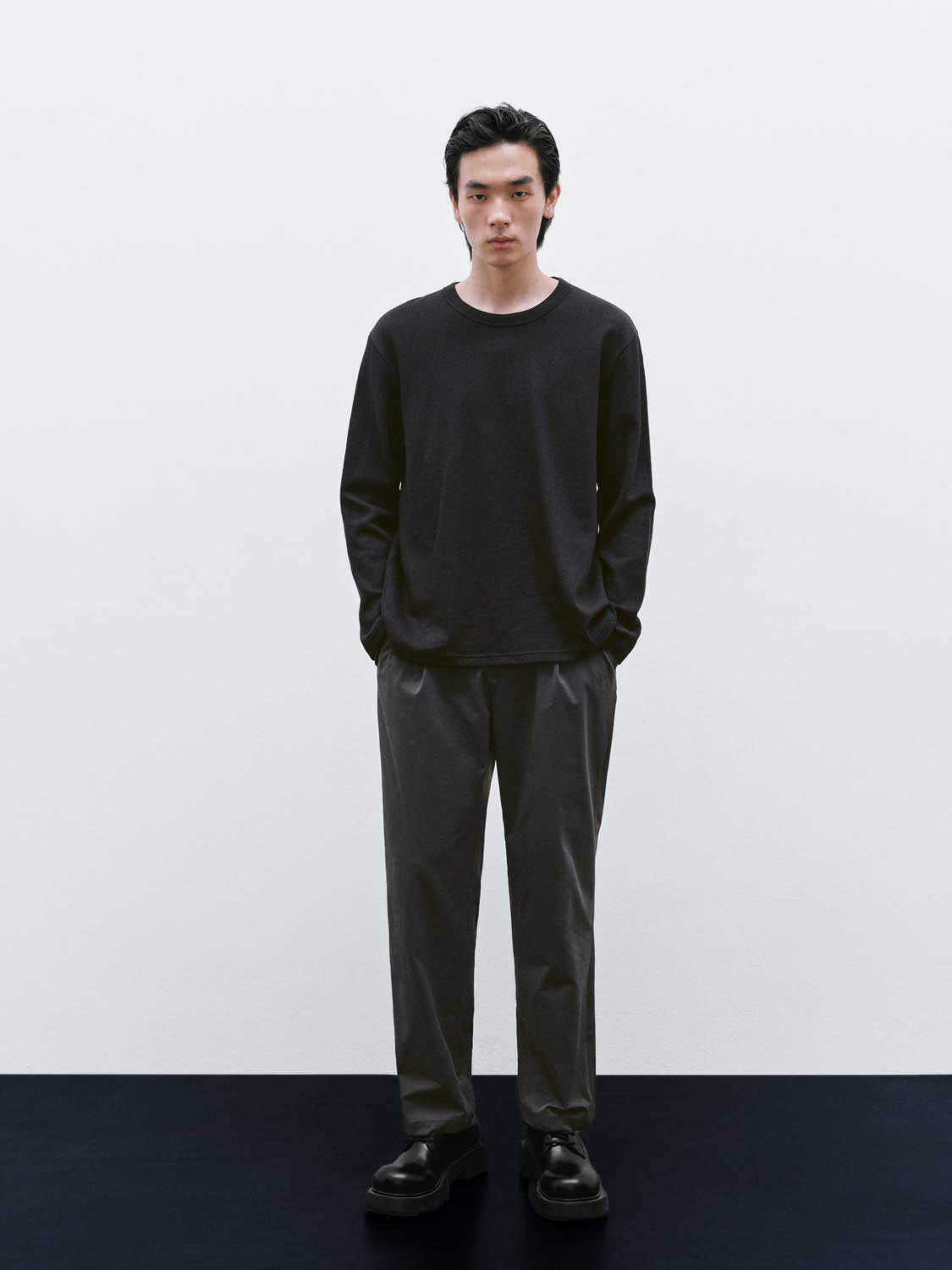 Crew Neck Long Sleeve T-Shirts