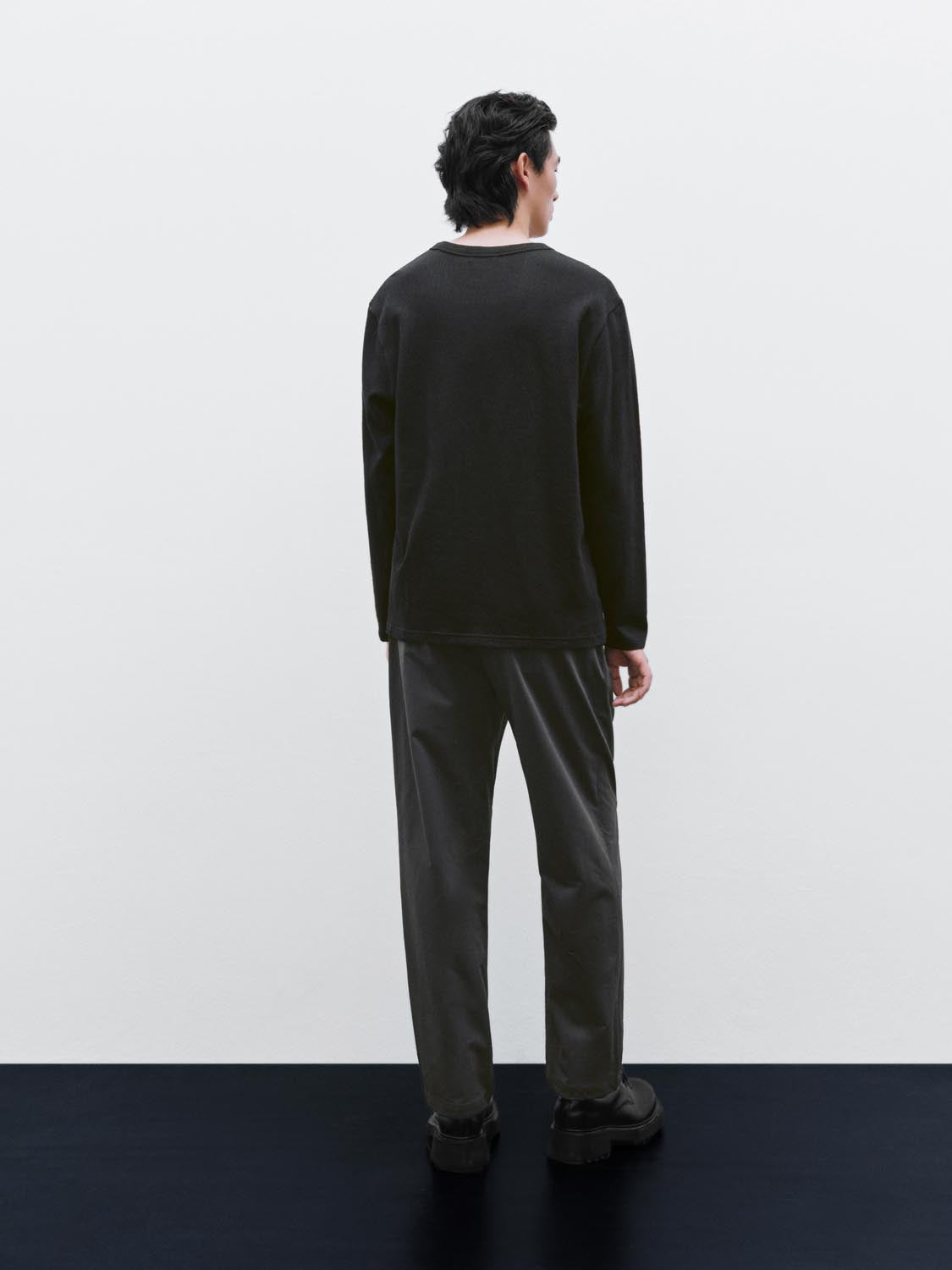 Crew Neck Long Sleeve T-Shirts