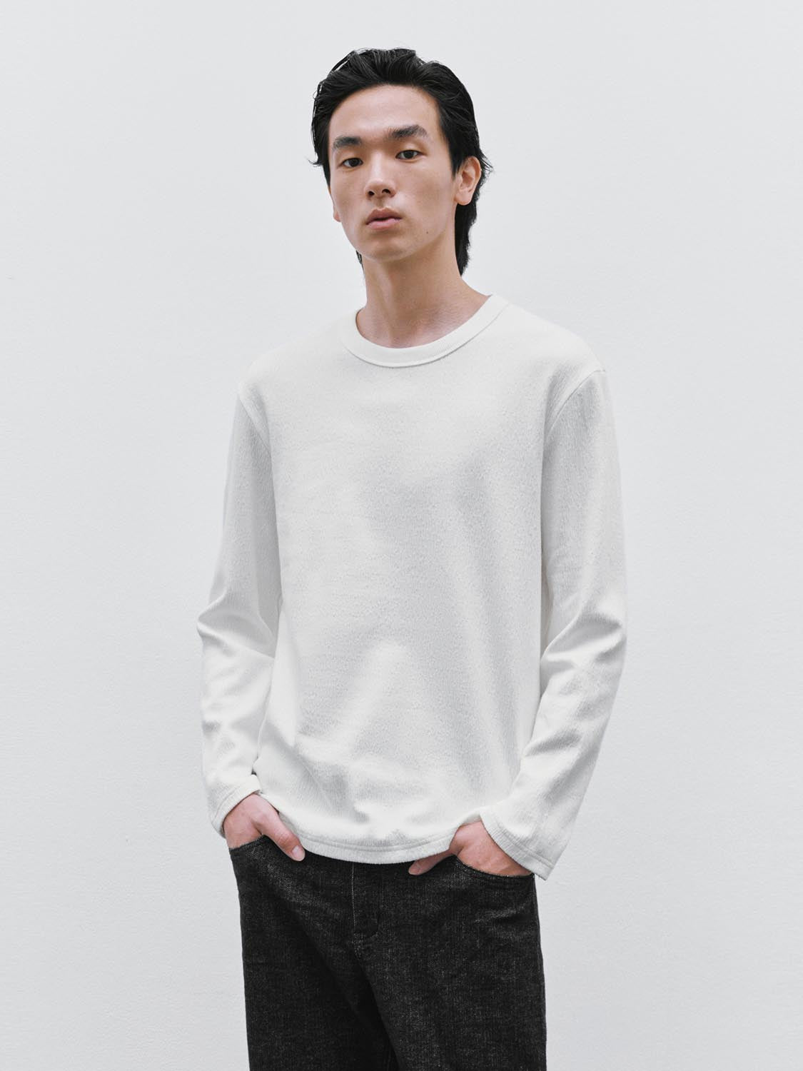 Crew Neck Long Sleeve T-Shirts