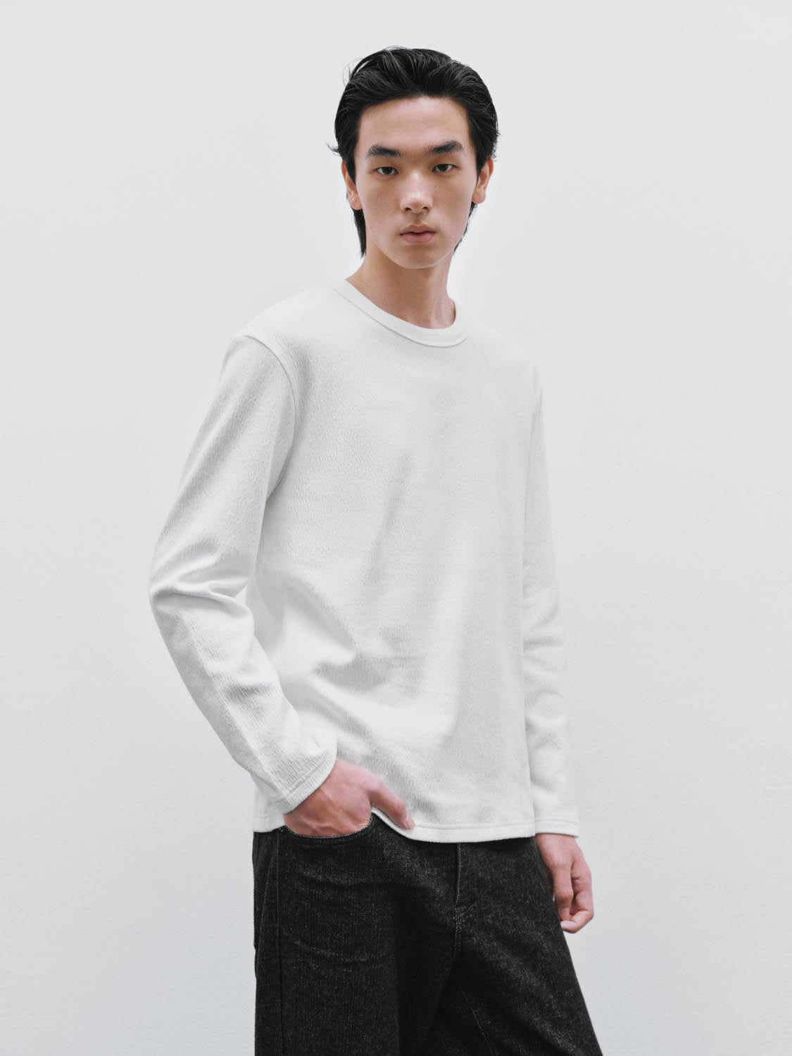 Crew Neck Long Sleeve T-Shirts