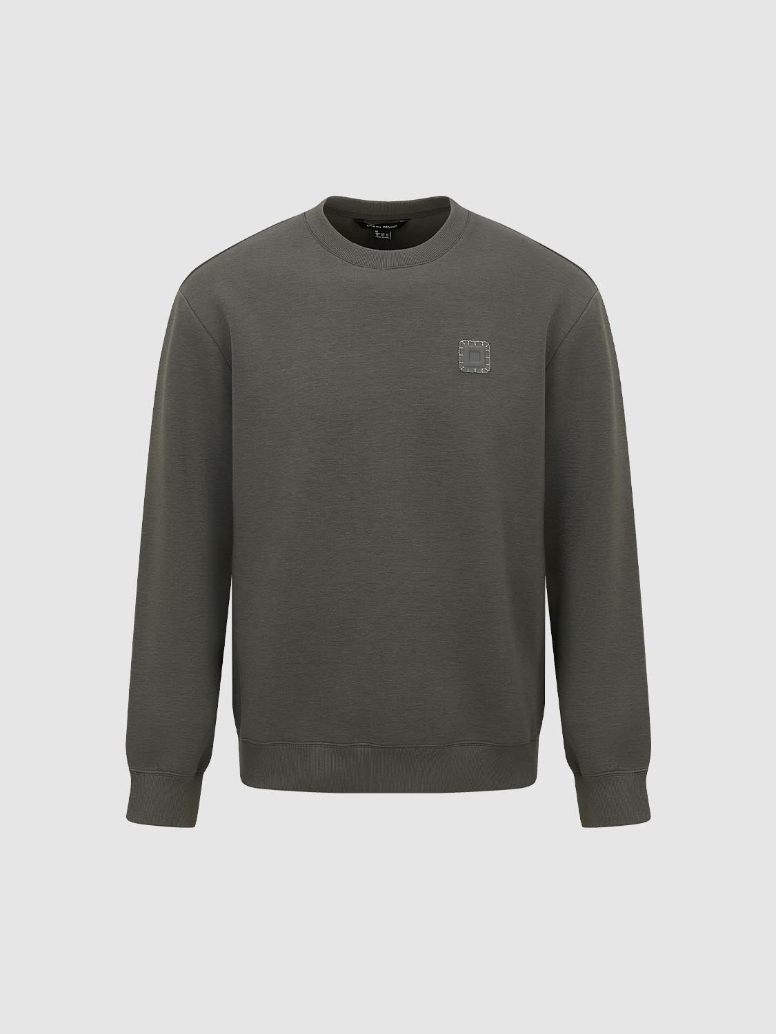 Crew Neck Contrast Trim Sweatshirts