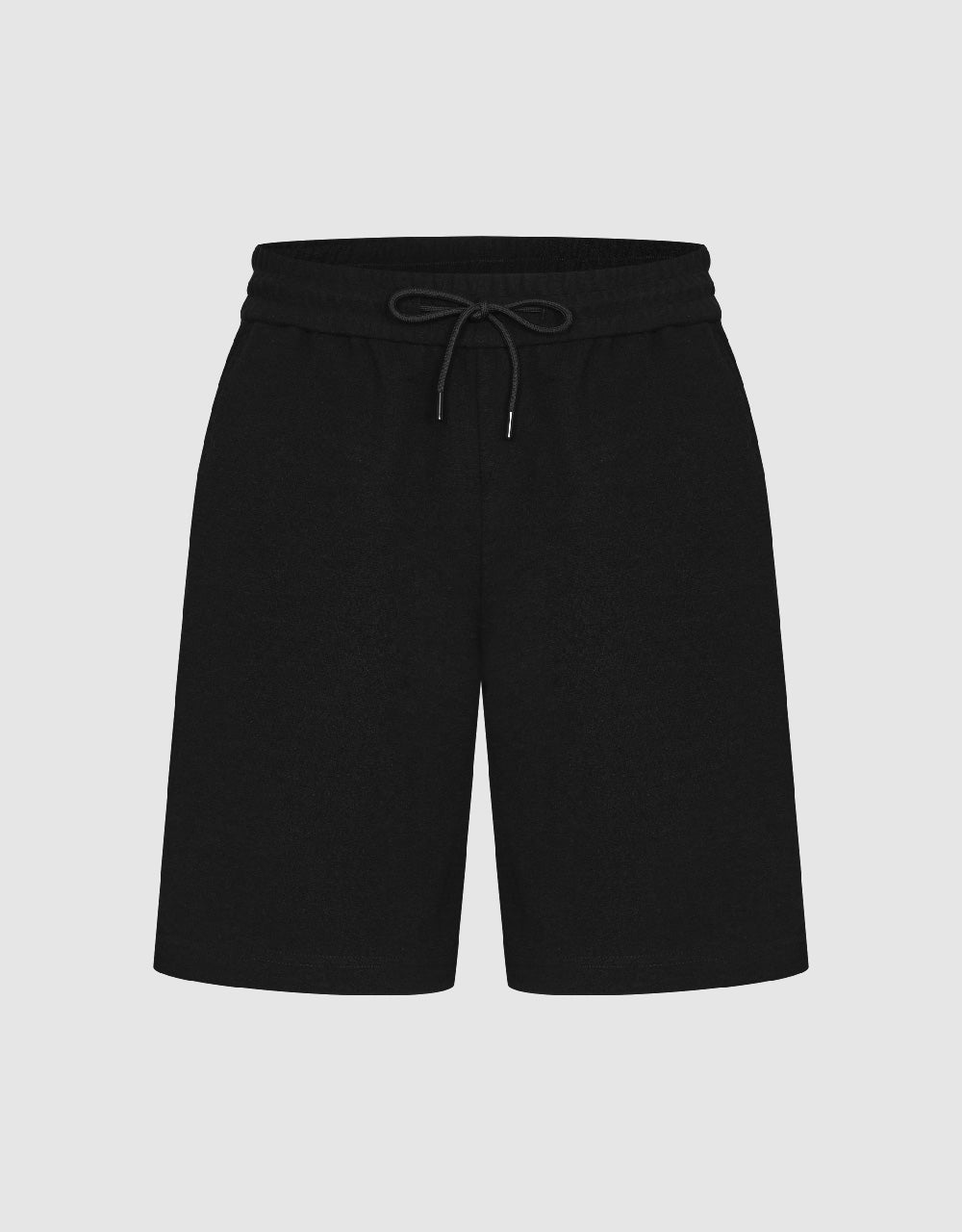 Draw String Waist Knitted Shorts